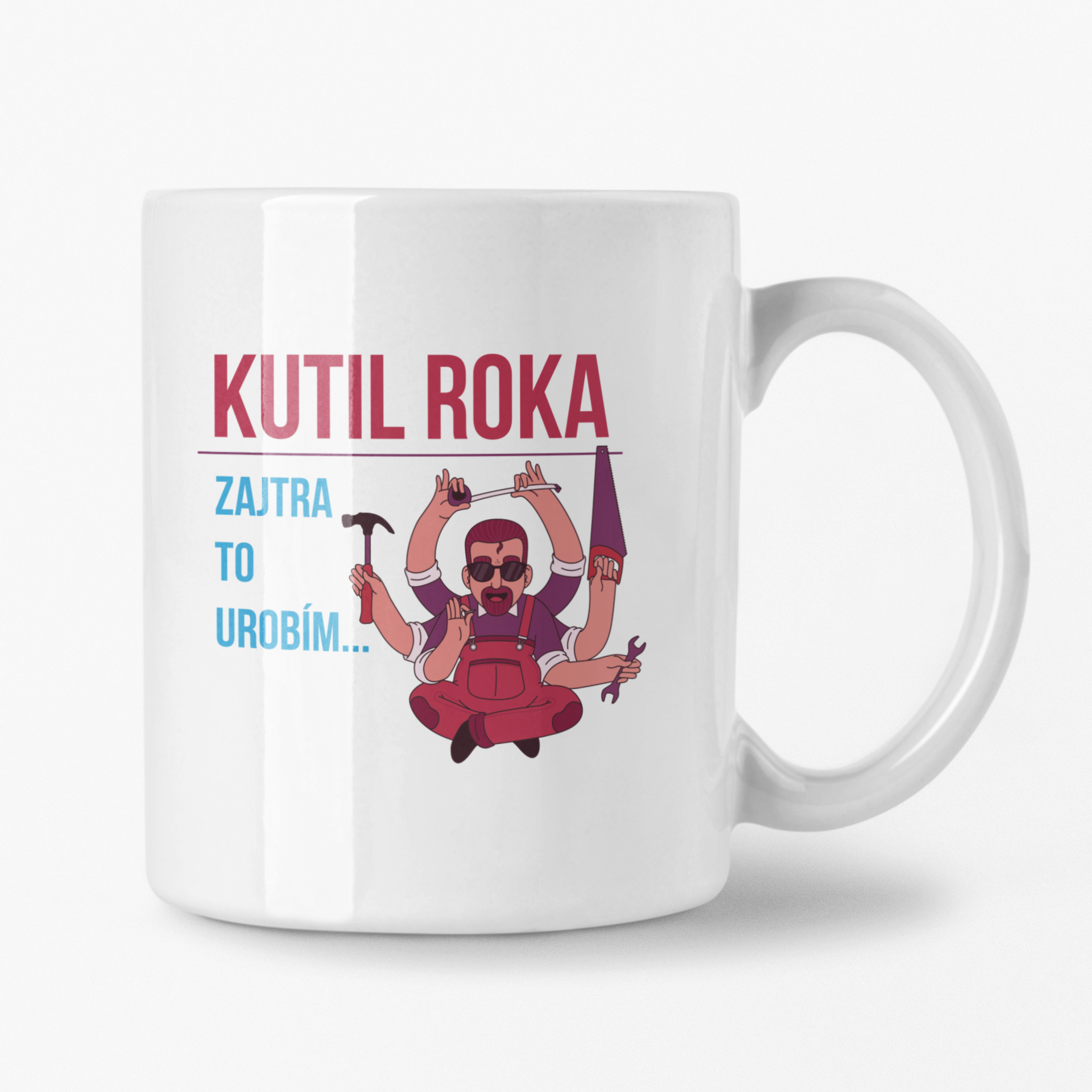 Hrnček s potlačou Kutil Roka