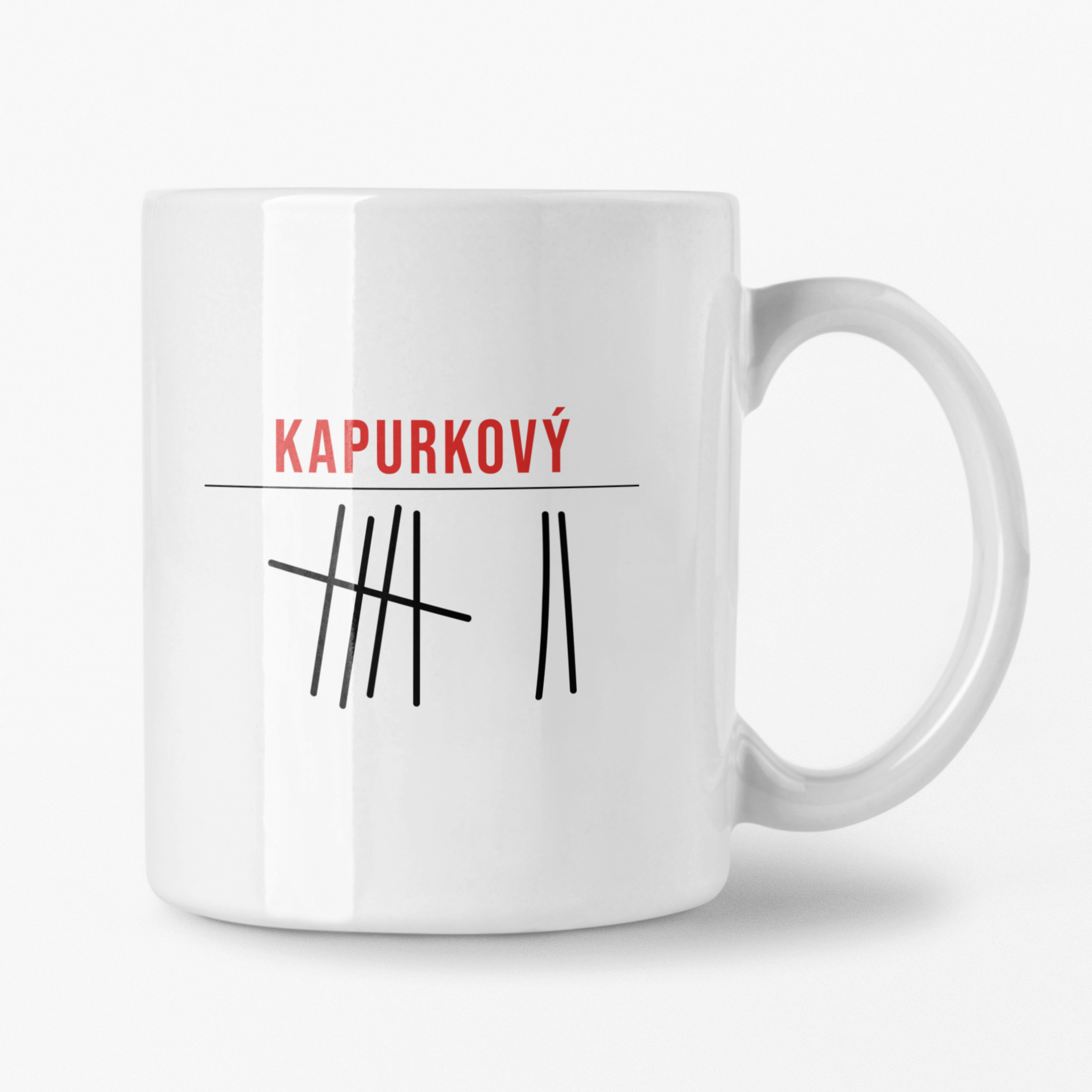 Hrnček s potlačou Kapurkový