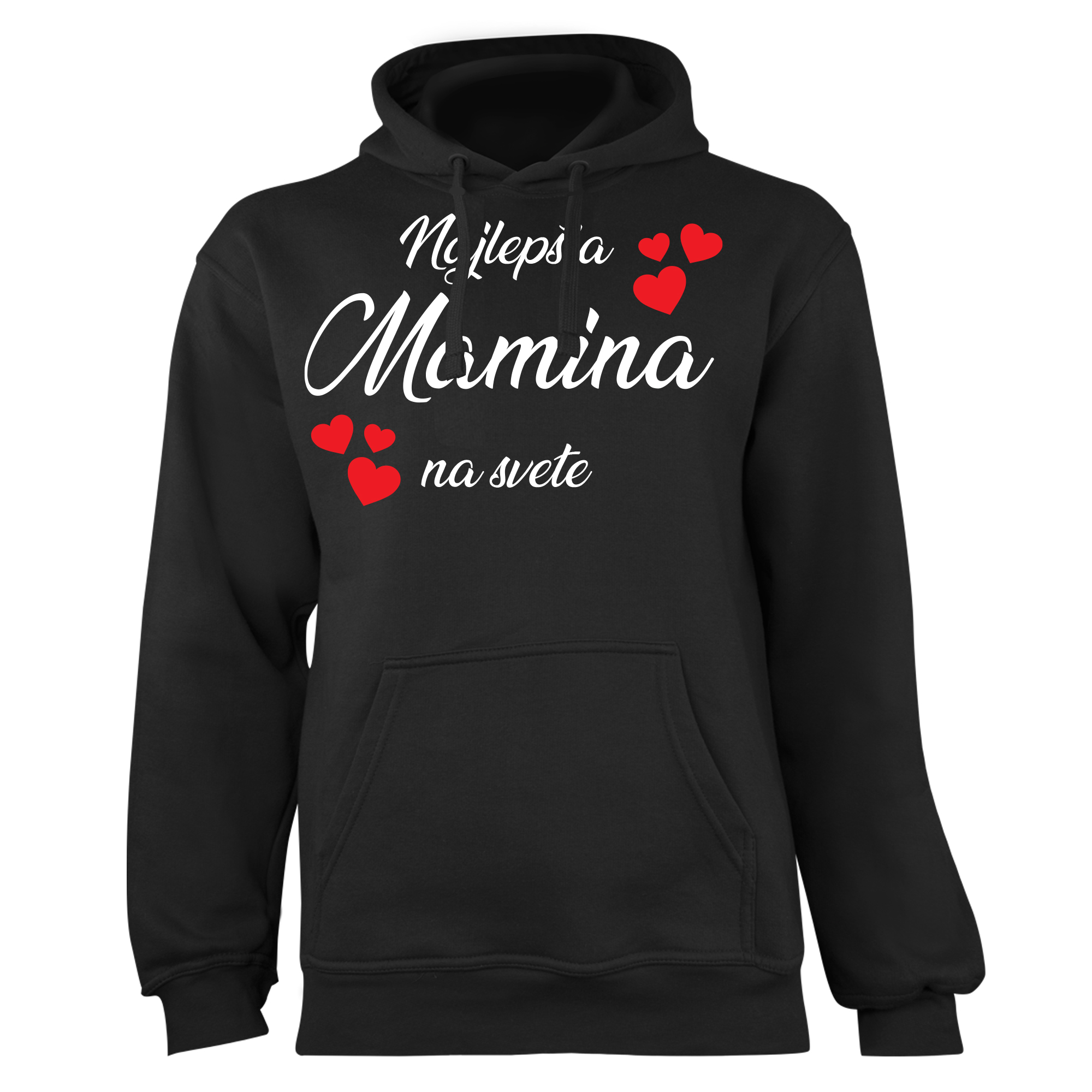 Mikina s potlačou "Najlepšia mamina na svete"