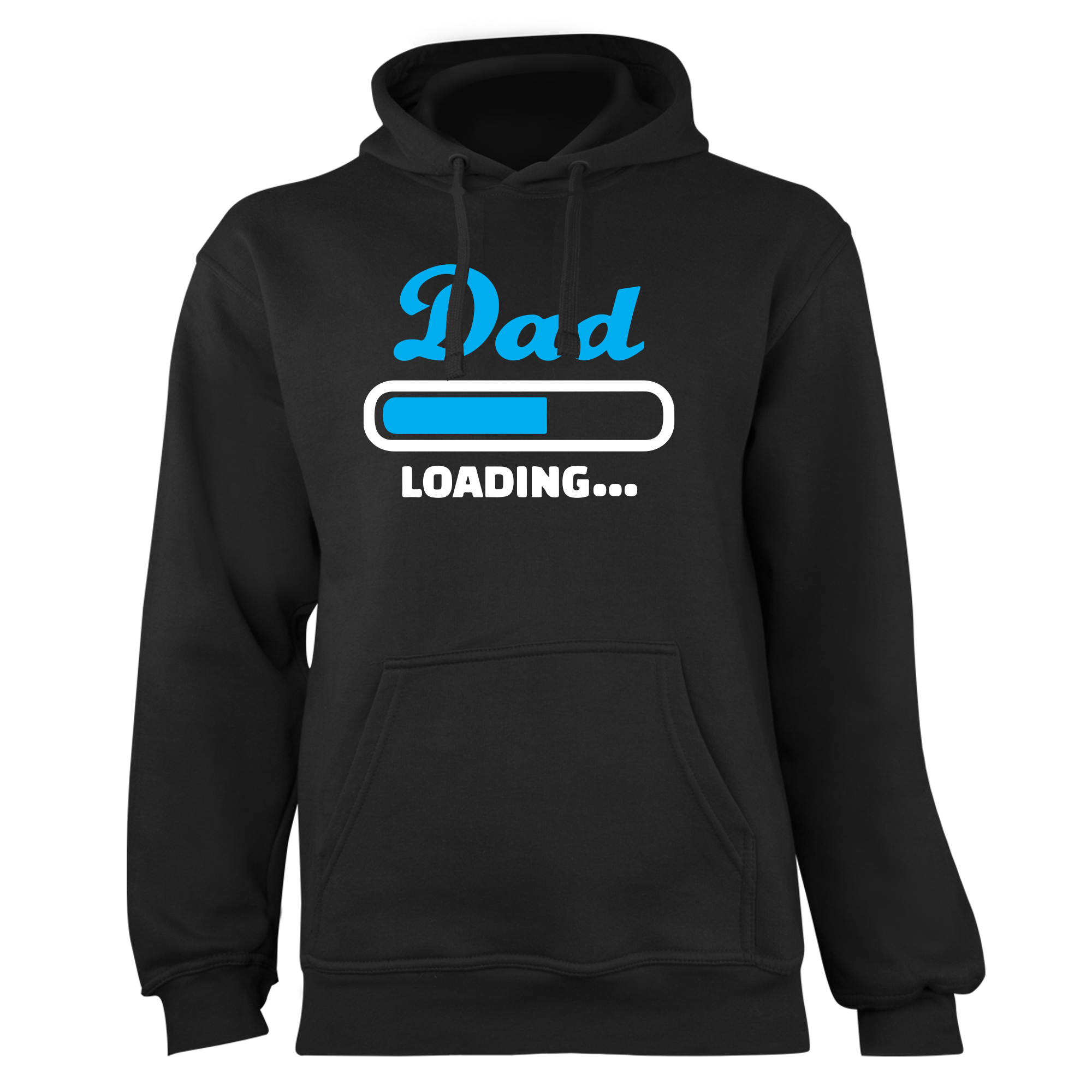 Mikina s potlačou "Dad Loading" (Mikina s kvalitnou potlačou)