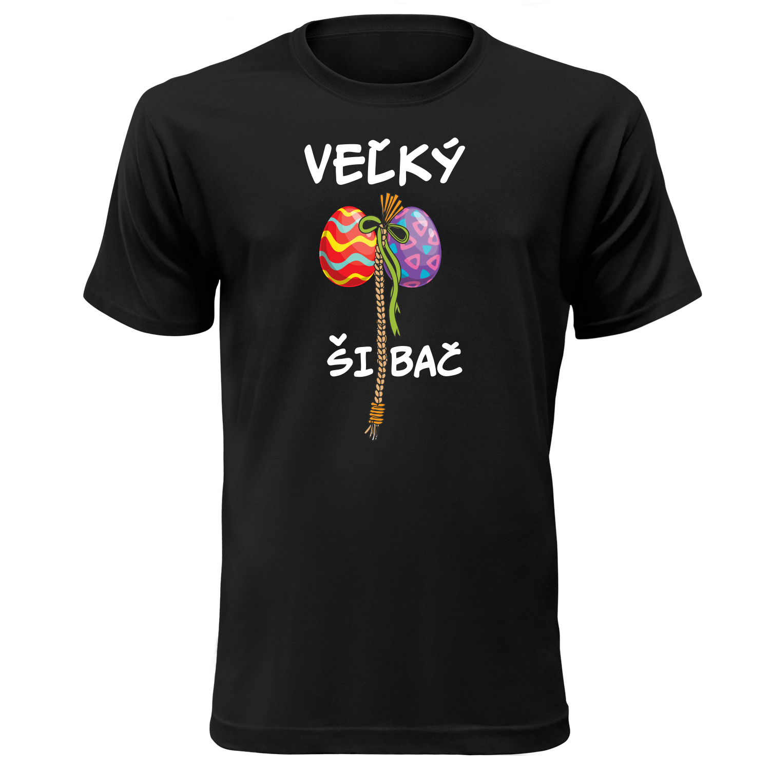 Vtipné tričko s potlačou "Veľký šibač"
