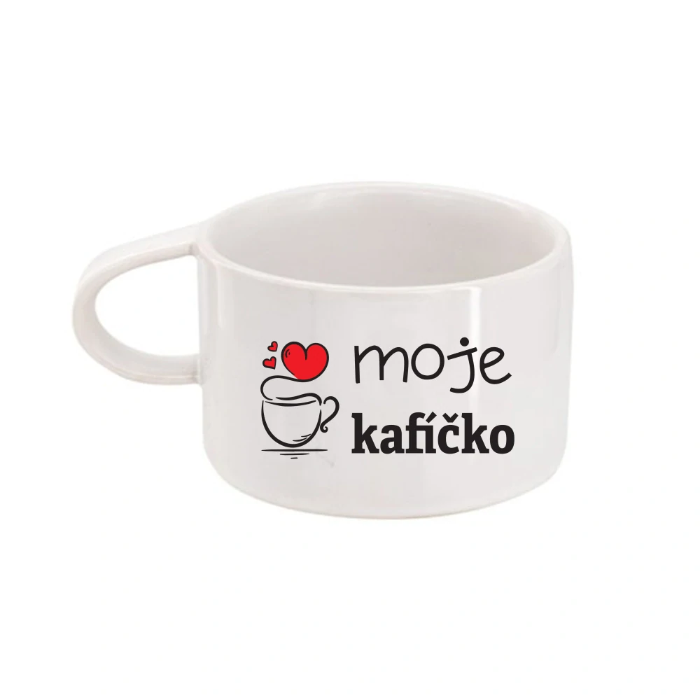 Hrnček makrónka Moje kafíčko