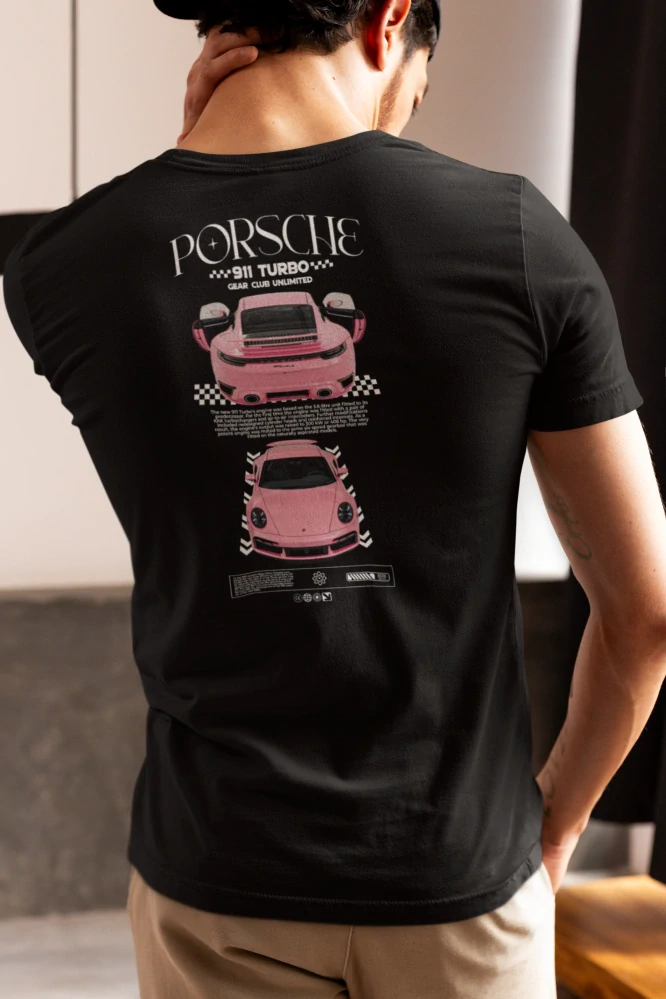 Autičkárske tričko PORSCHE 911 TURBO S