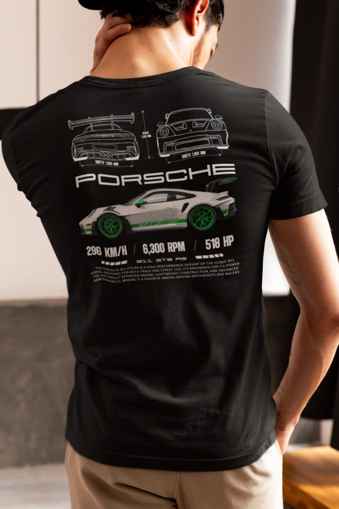 Autičkárske tričko Porsche 911 GT3 RS