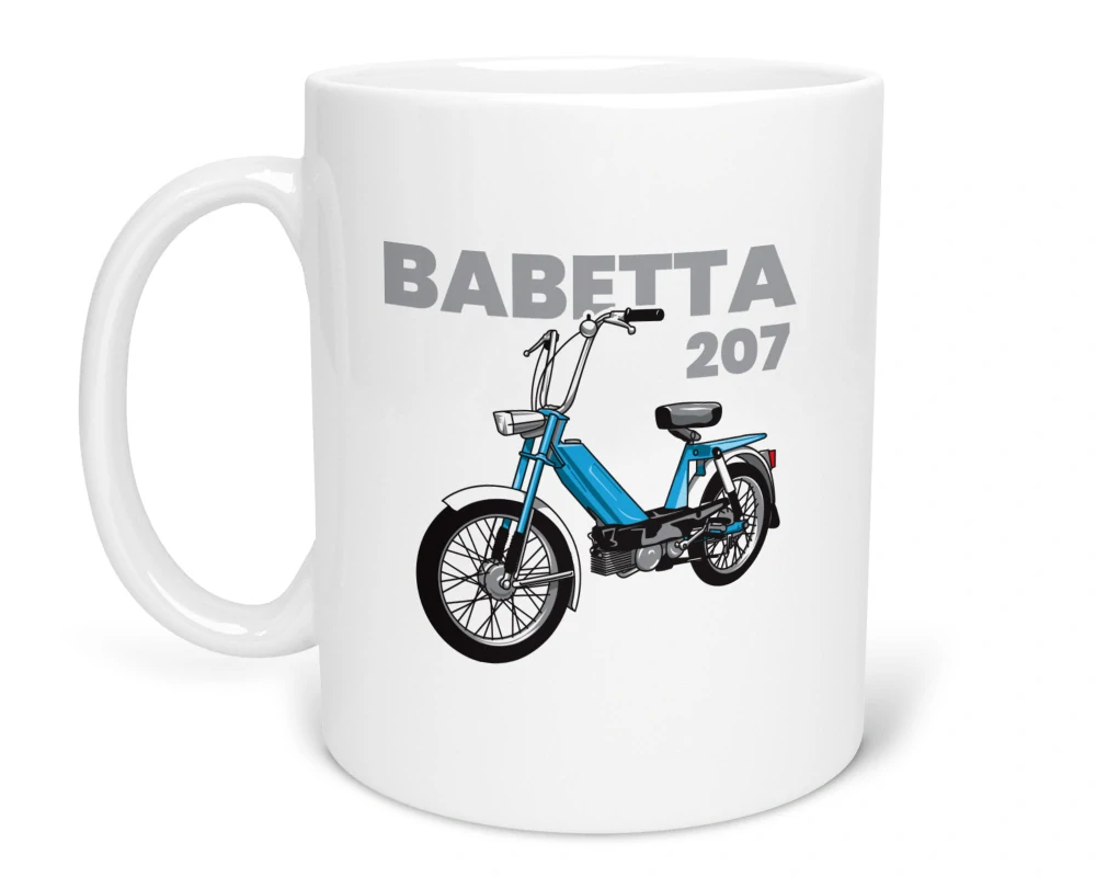 Hrnček s potlačou Babetta 207