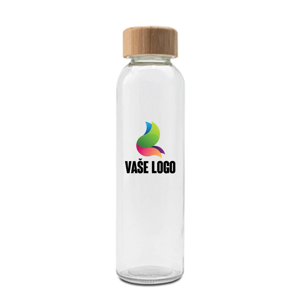Fľaša zo skla 500 ml, farba hnedá