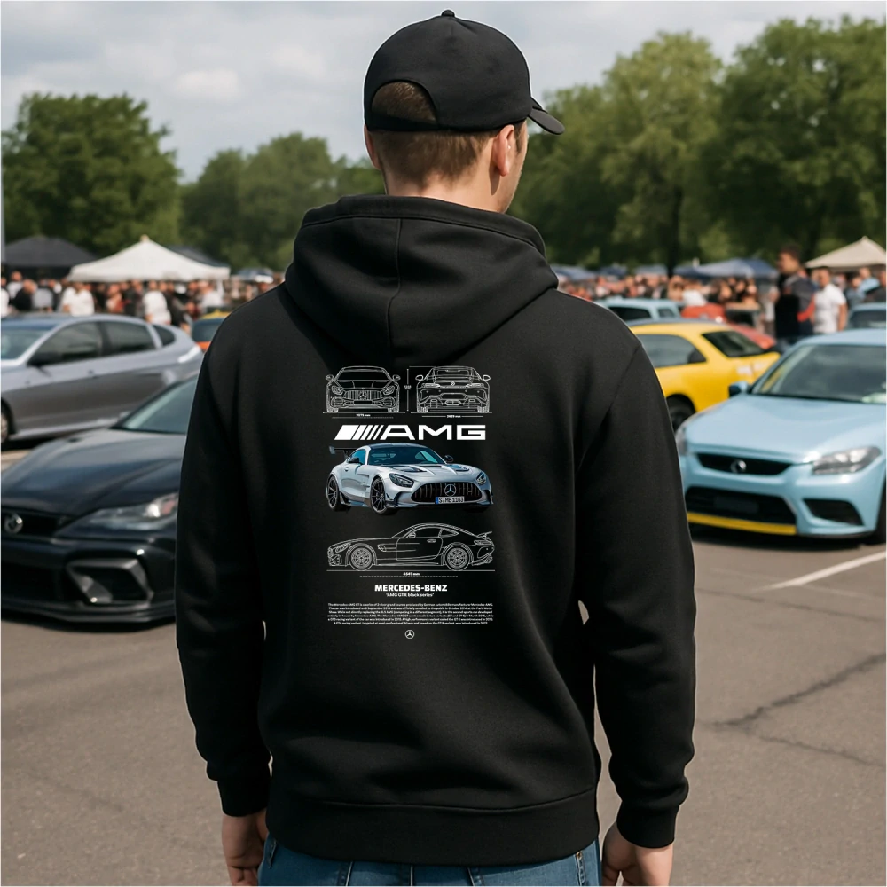 Mikina s potlačou MERCEDES 01
