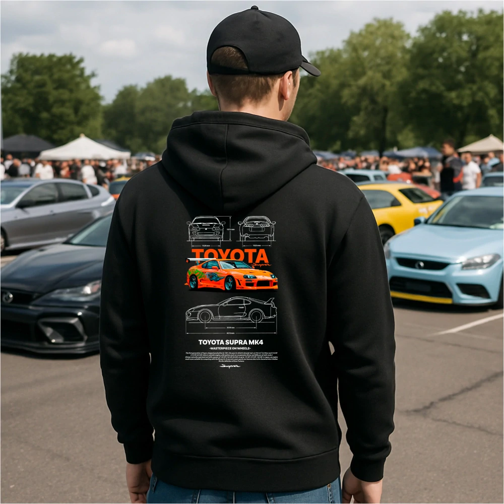 Mikina s potlačou SUPRA MK4