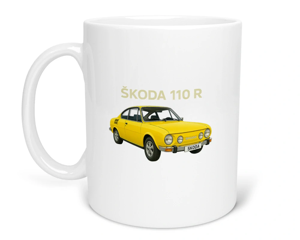 Hrnček s potlačou Škoda 110R