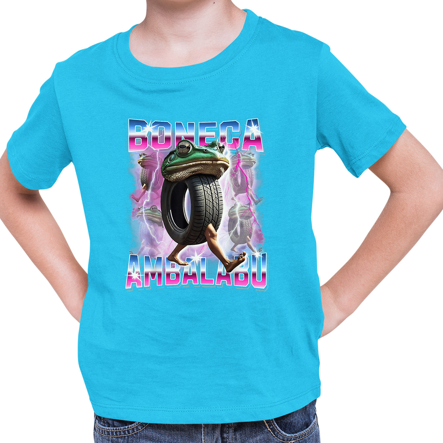 Tričko Italian brainbot Boneca ambalabu
