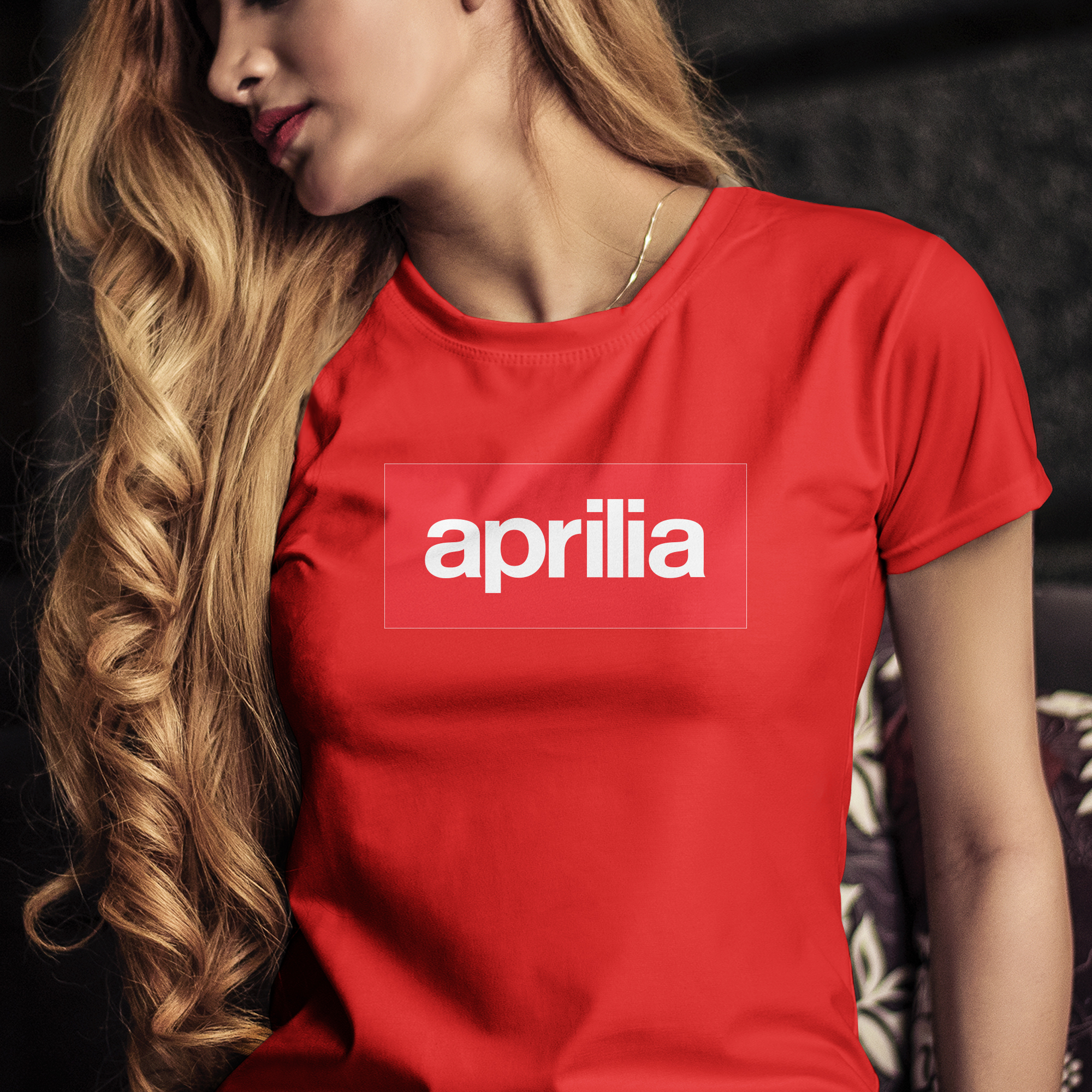 VÝPREDAJ Tričko s potlačou "aprilia" 2