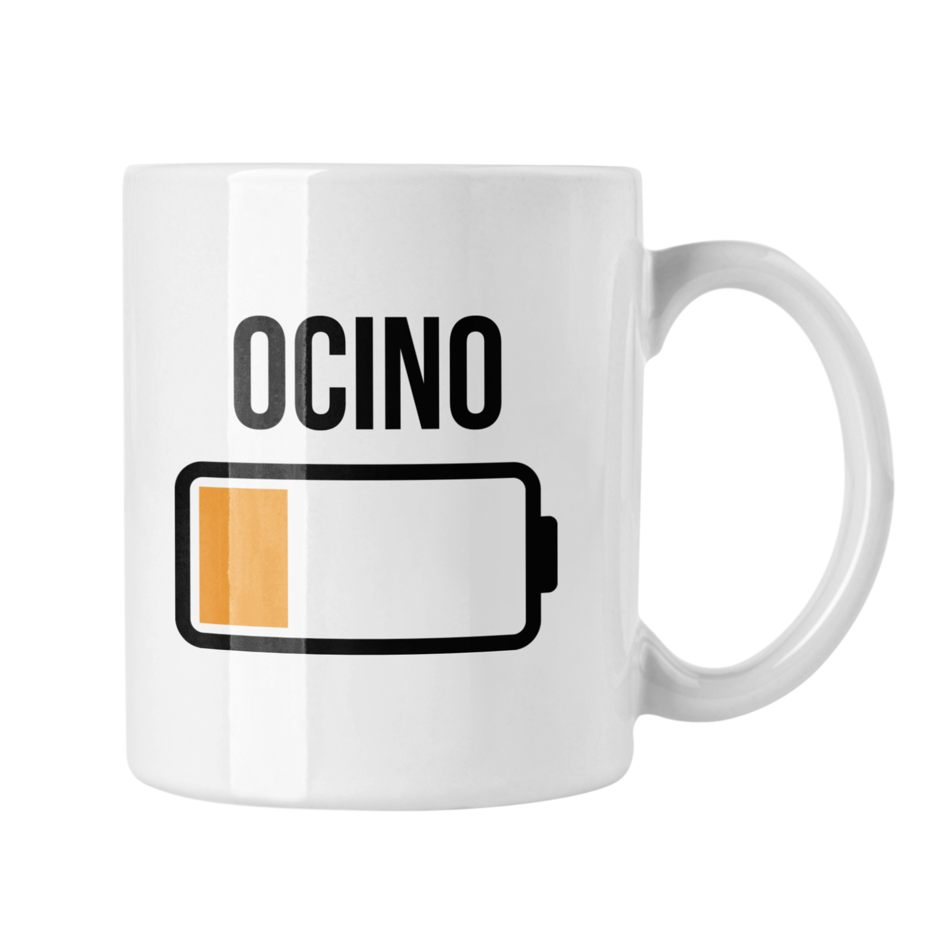 Hrnček s potlačou Ocino baterka
