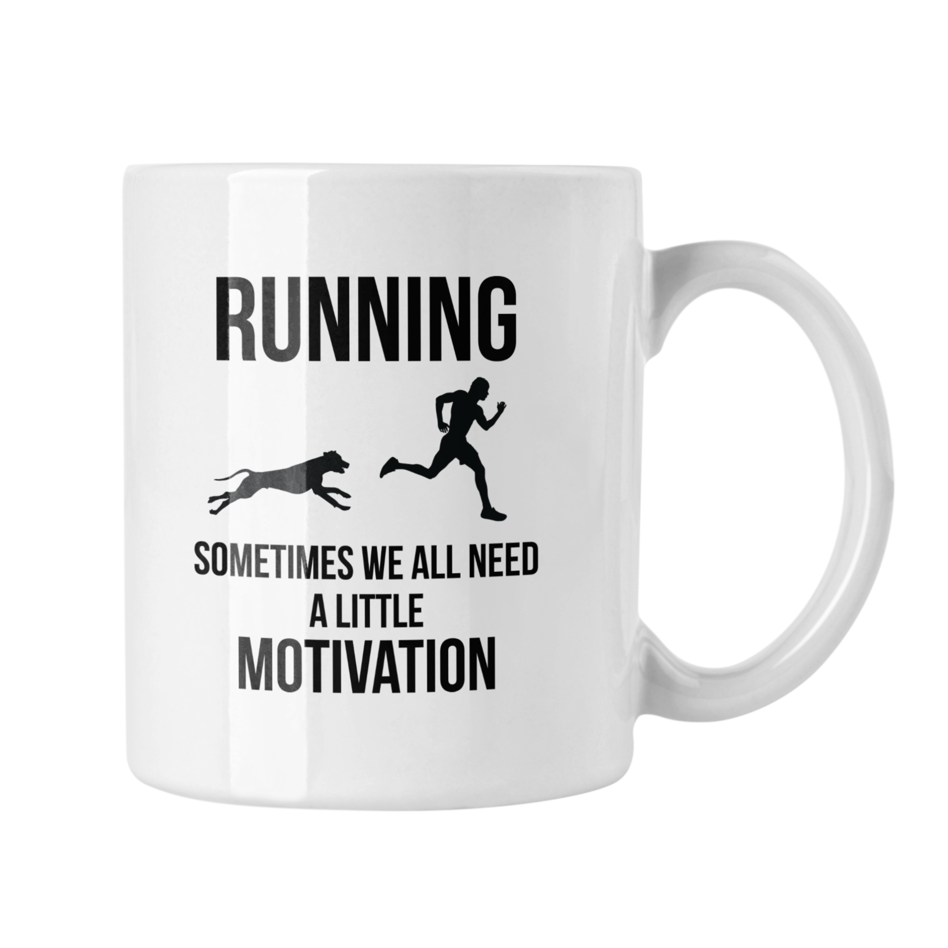 Hrnček s potlačou Running motivation