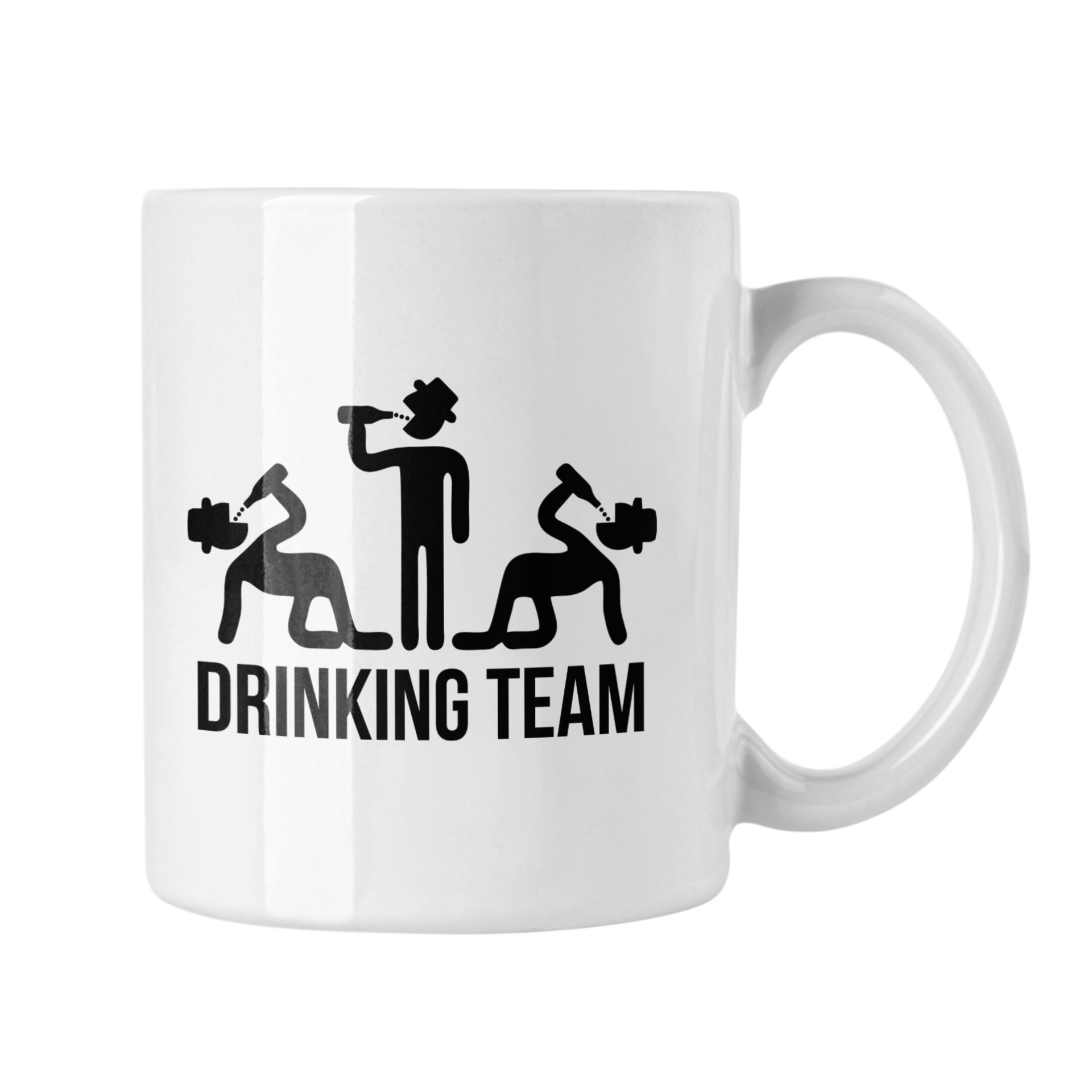Hrnček s potlačou Drinking team