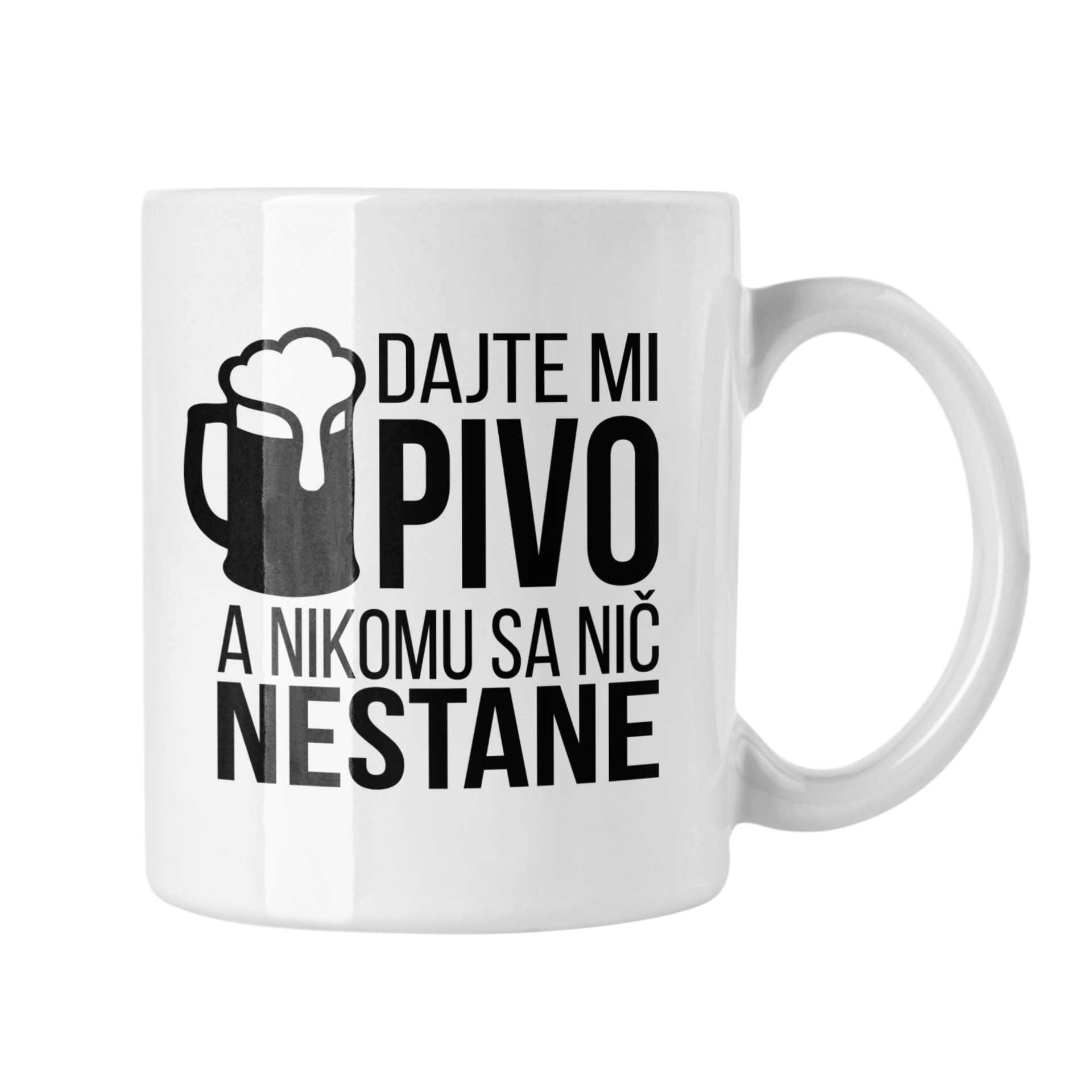 Hrnček s potlačou Dajte mi pivo