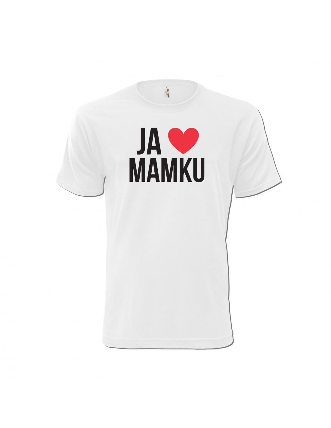 Vtipné tričko s potlačou "Ja ľúbim mamku" (Tričko s kvalitnou potlačou)