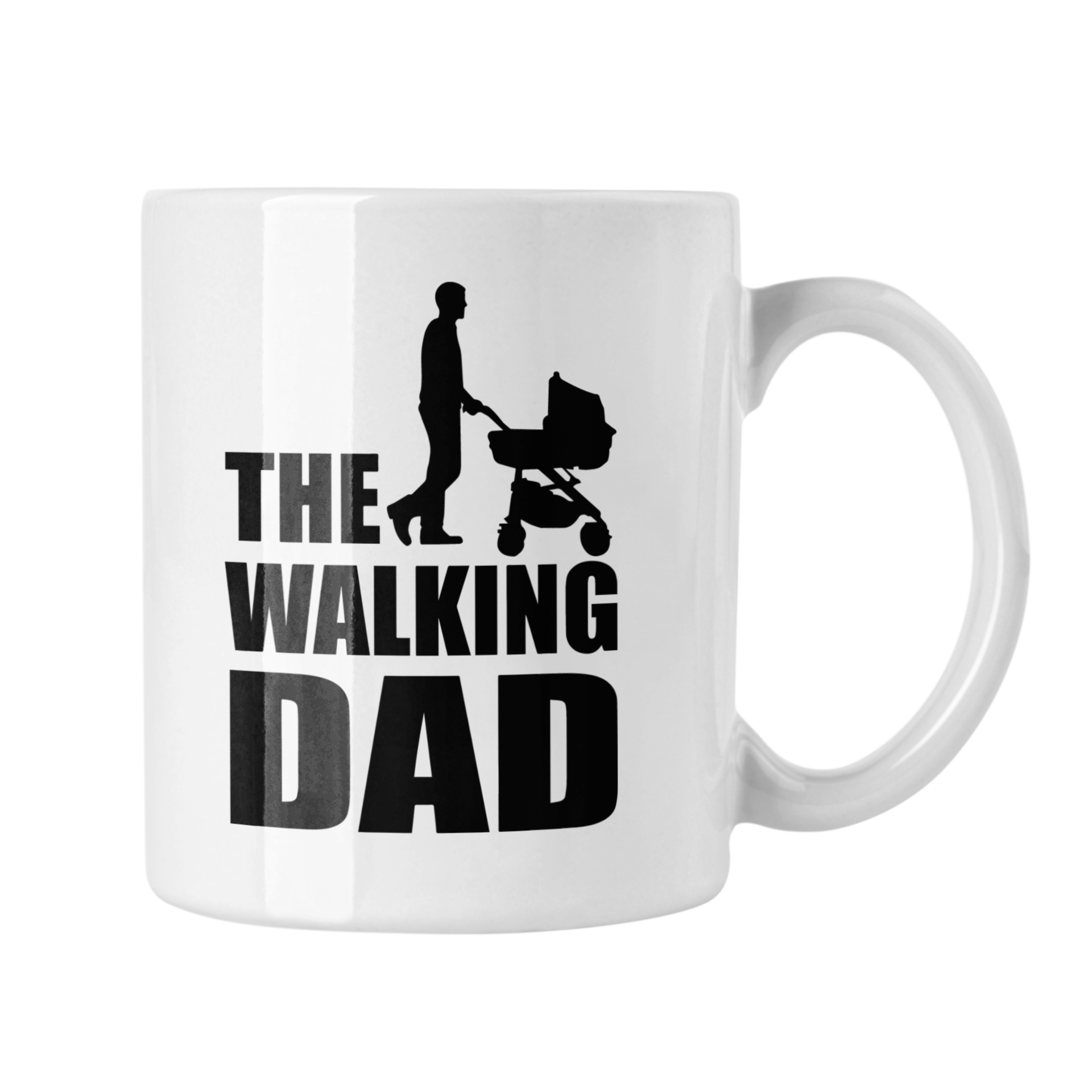 Hrnček s potlačou The walking dad