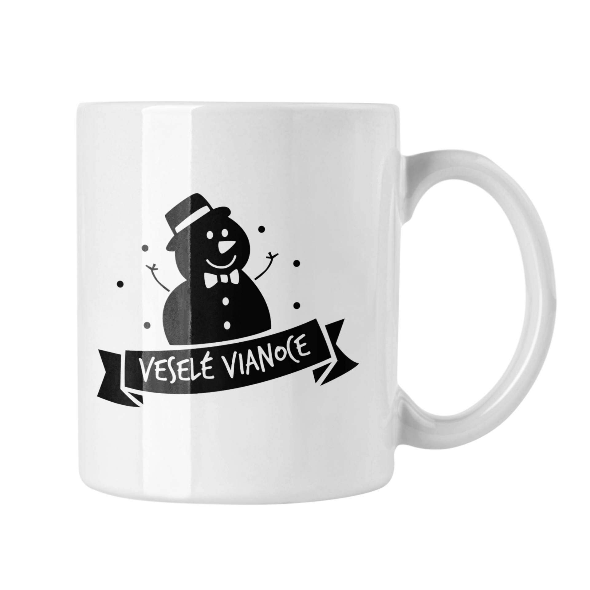 Hrnček s potlačou Veselé Vianoce
