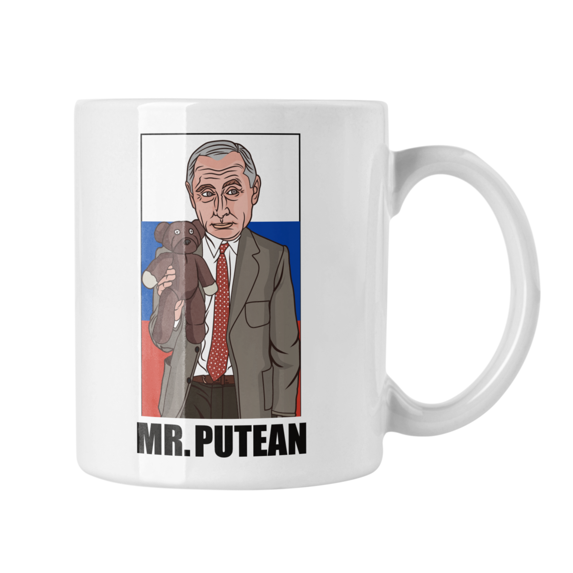 Hrnček s potlačou Mr.Putean