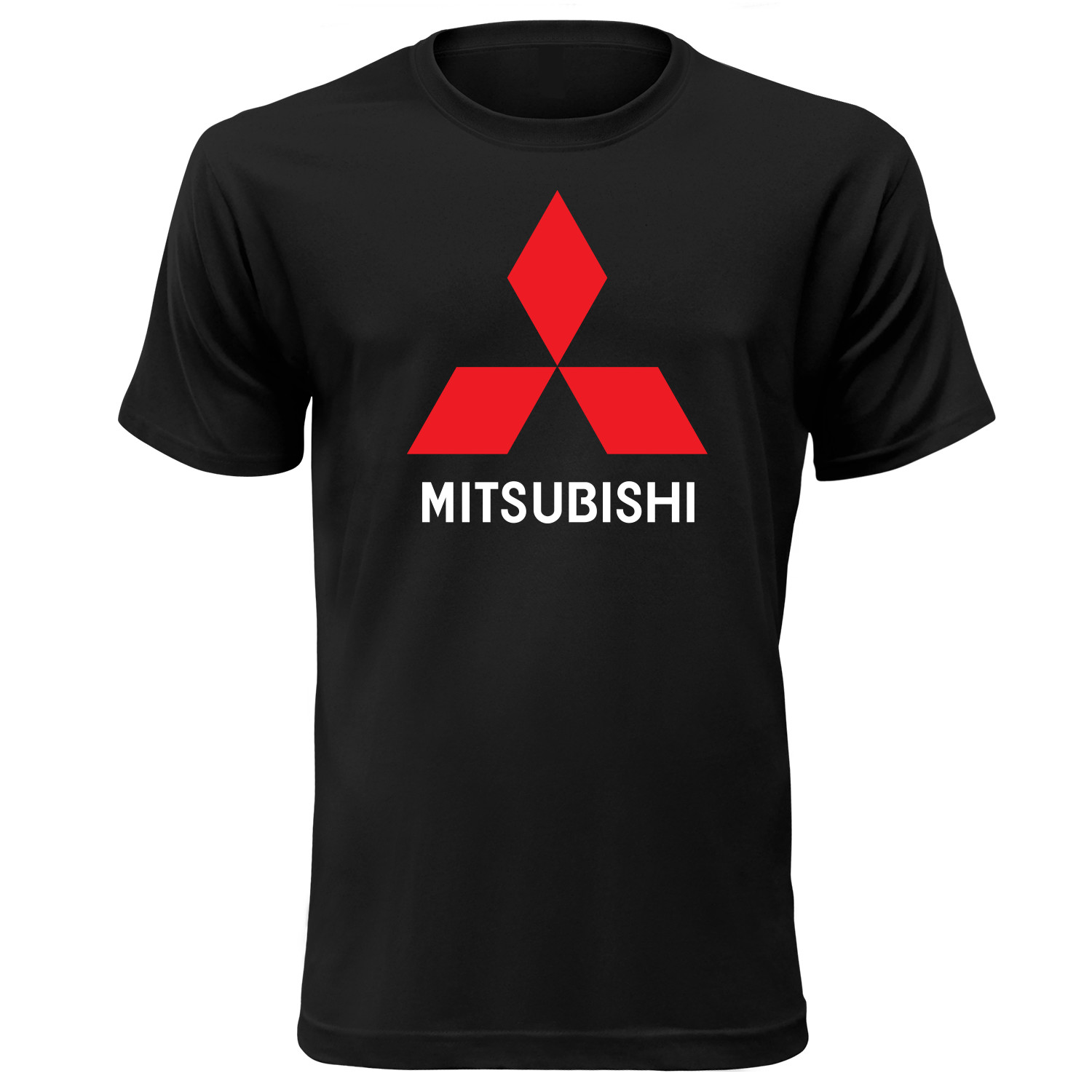 Autičkárske tričko s potlačou "Mitsubishi"