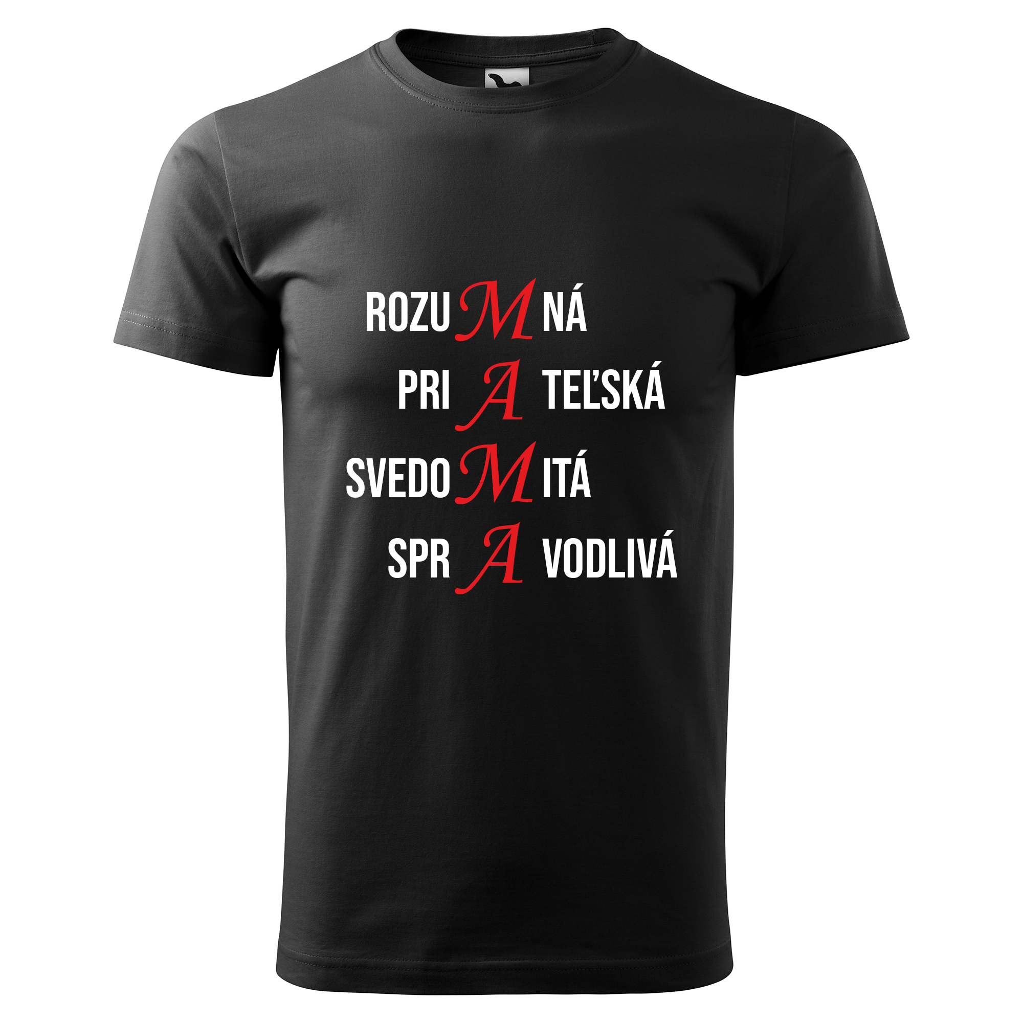 Vtipné tričko s potlačou "Mama"