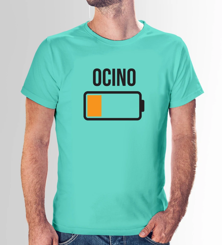 Vtipné tričko s potlačou "Ocino baterka"