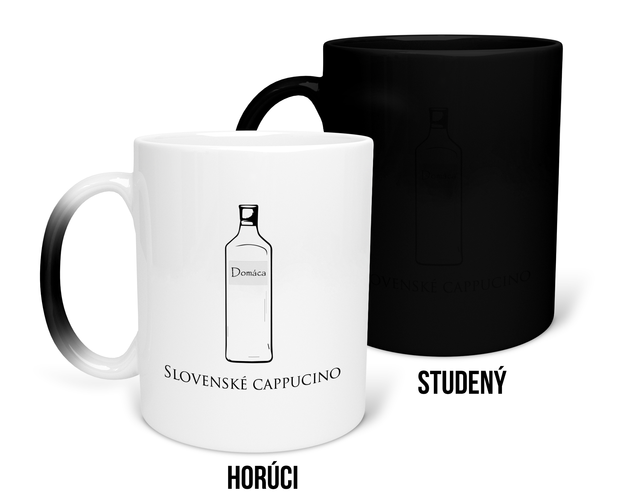 Hrnček s potlačou Slovenské cappucino