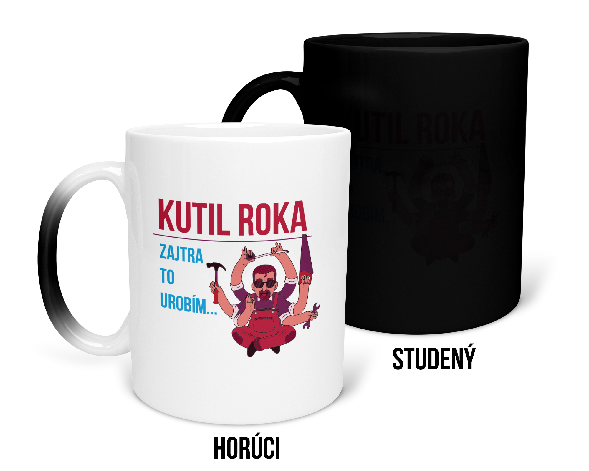 Hrnček s potlačou Kutil Roka