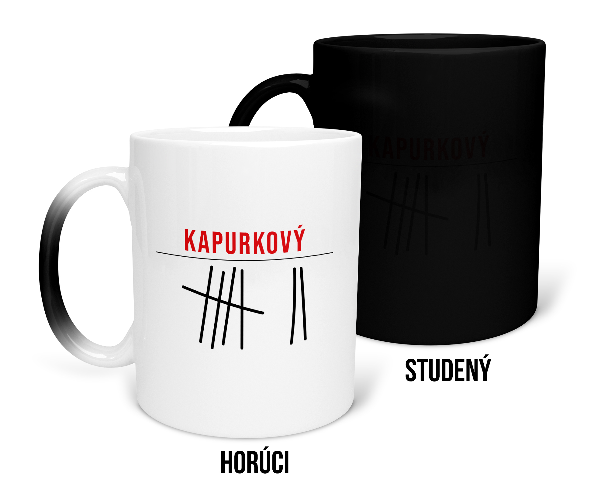 Hrnček s potlačou Kapurkový