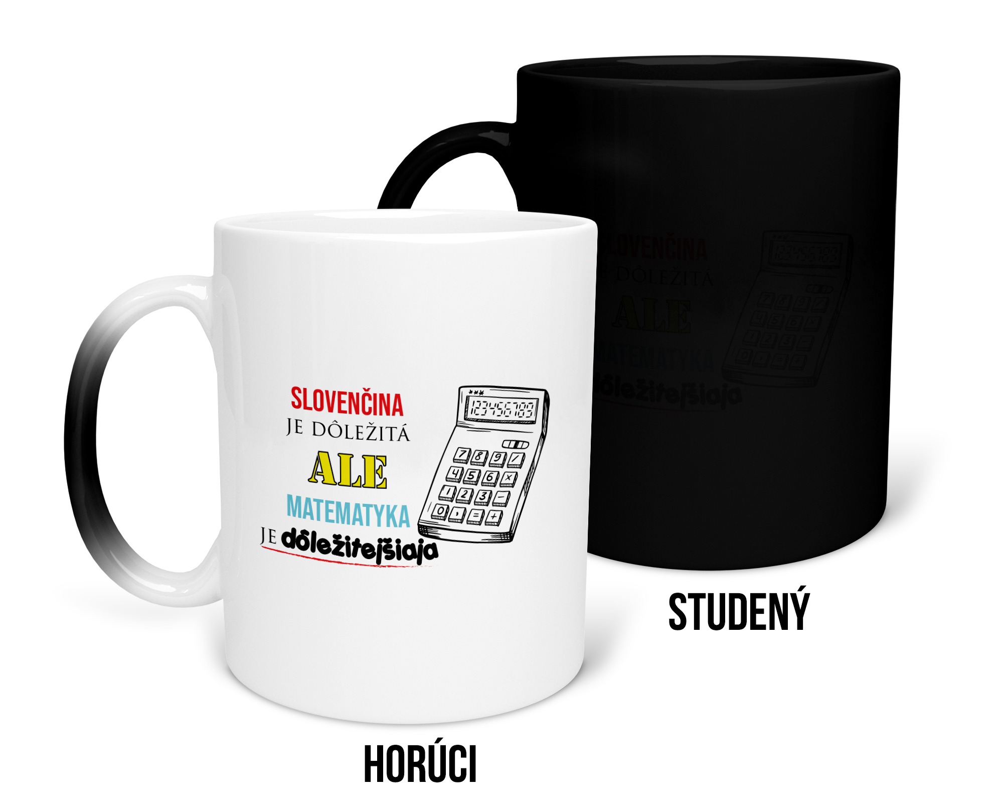 Hrnček s potlačou Slovenčina je dôležitá
