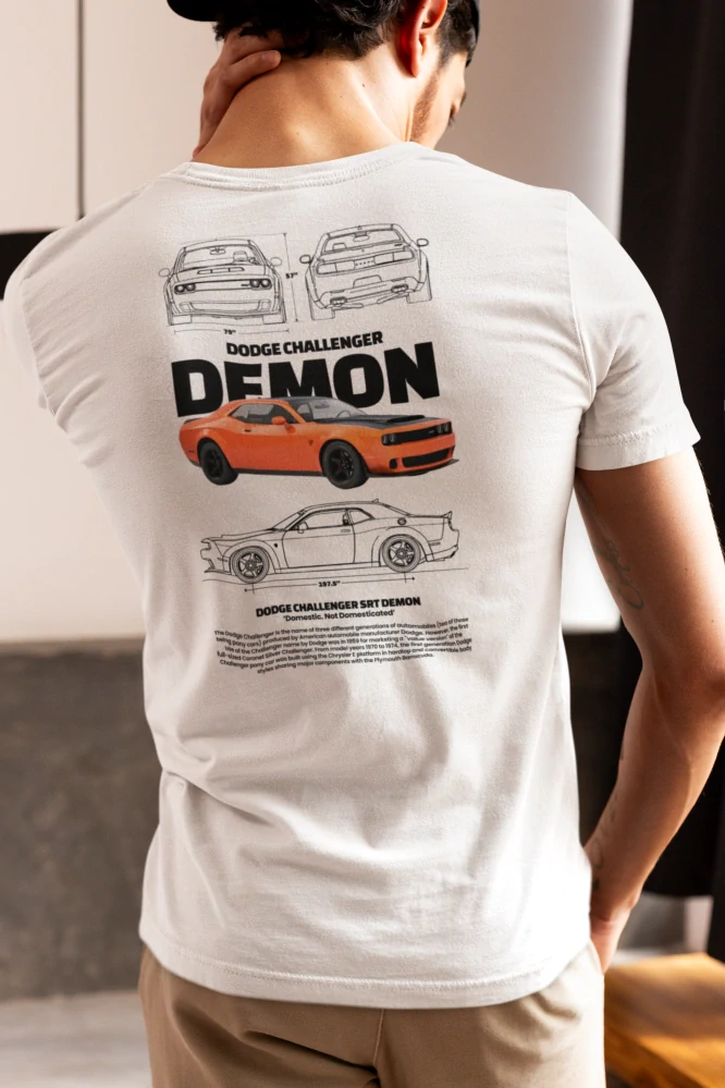 Autičkárske tričko DODGE CHALLENGER DEMON