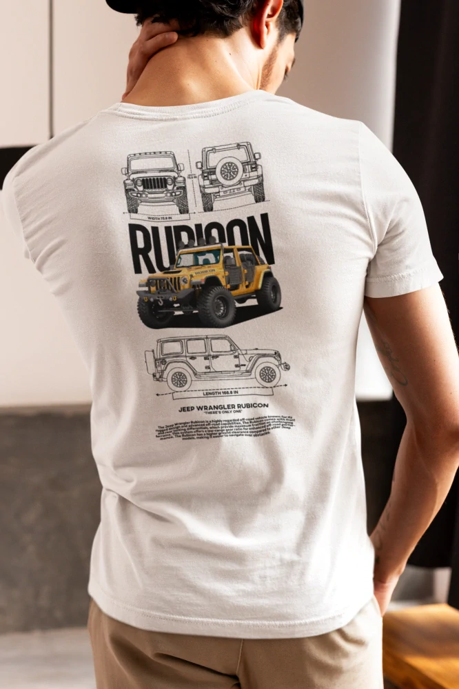 Autičkárske tričko RUBICON YELLOW