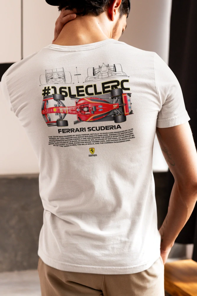 Autičkárske tričko 16 leclerc