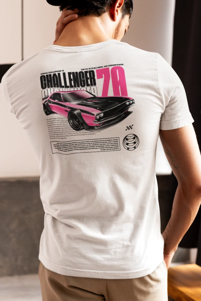 Autičkárske tričko 70 CHALLENGER