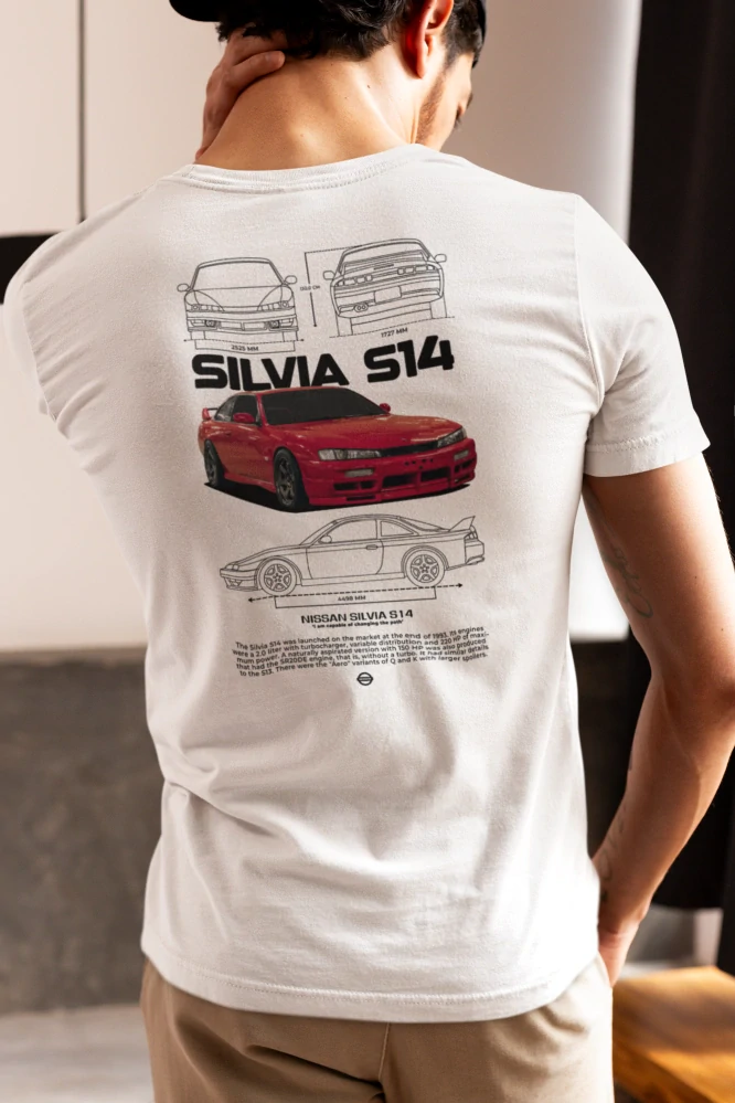 Autičkárske tričko Nissan Silvia S14