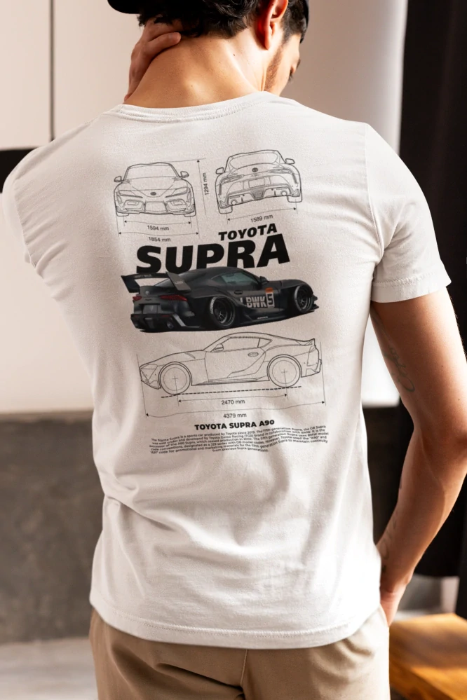 Autičkárske tričko TOYOTA SUPRA A90