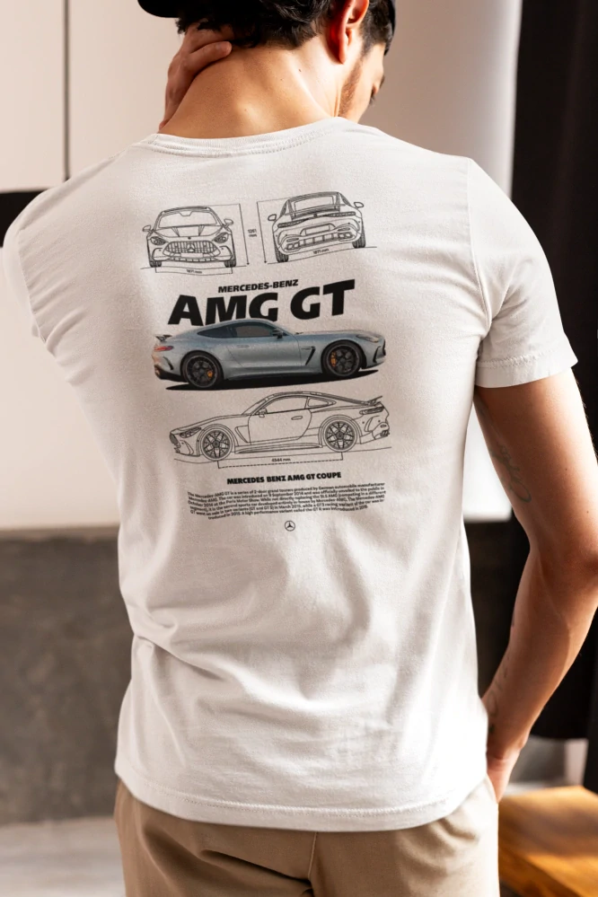 Autičkárske tričko MERCEDES AMG GT COUPE