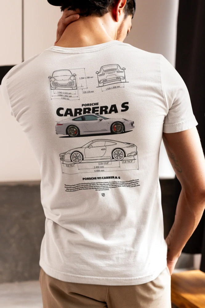 Autičkárske tričko PORSCHE 911 CARRERA S