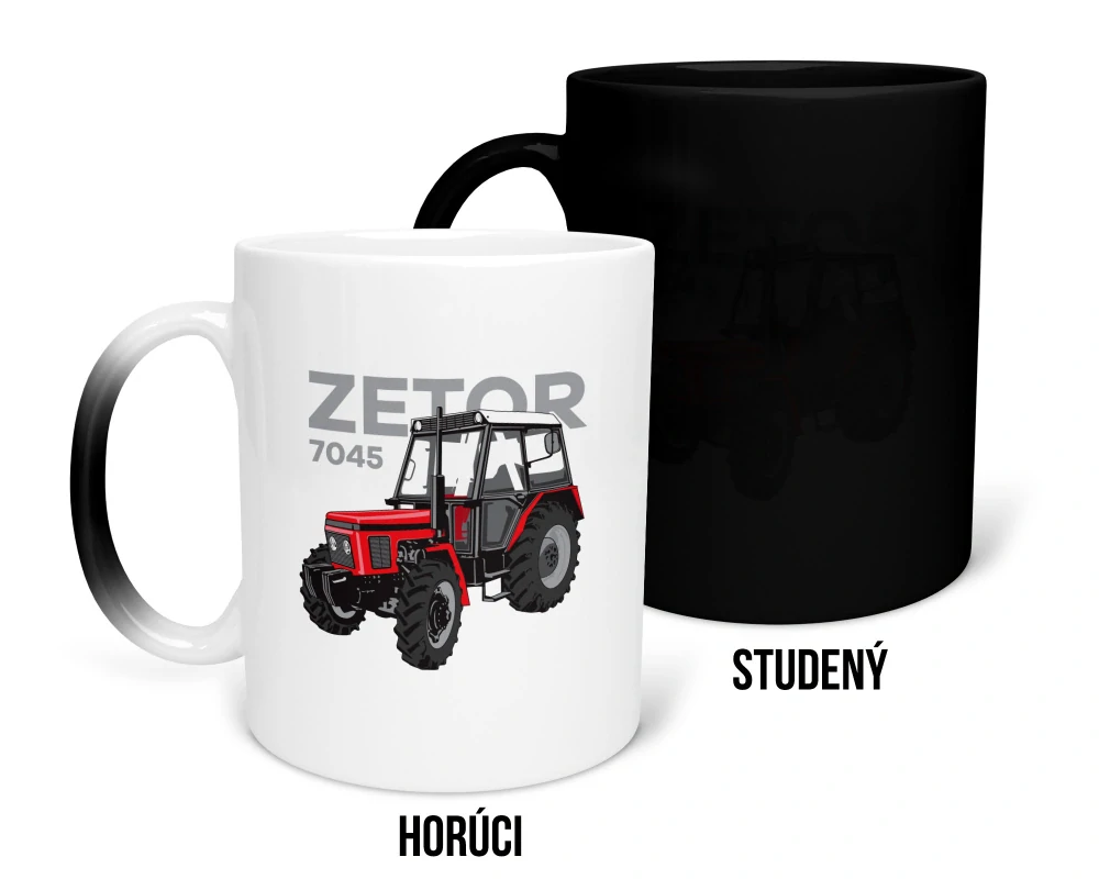 Hrnček s potlačou Zetor 7045