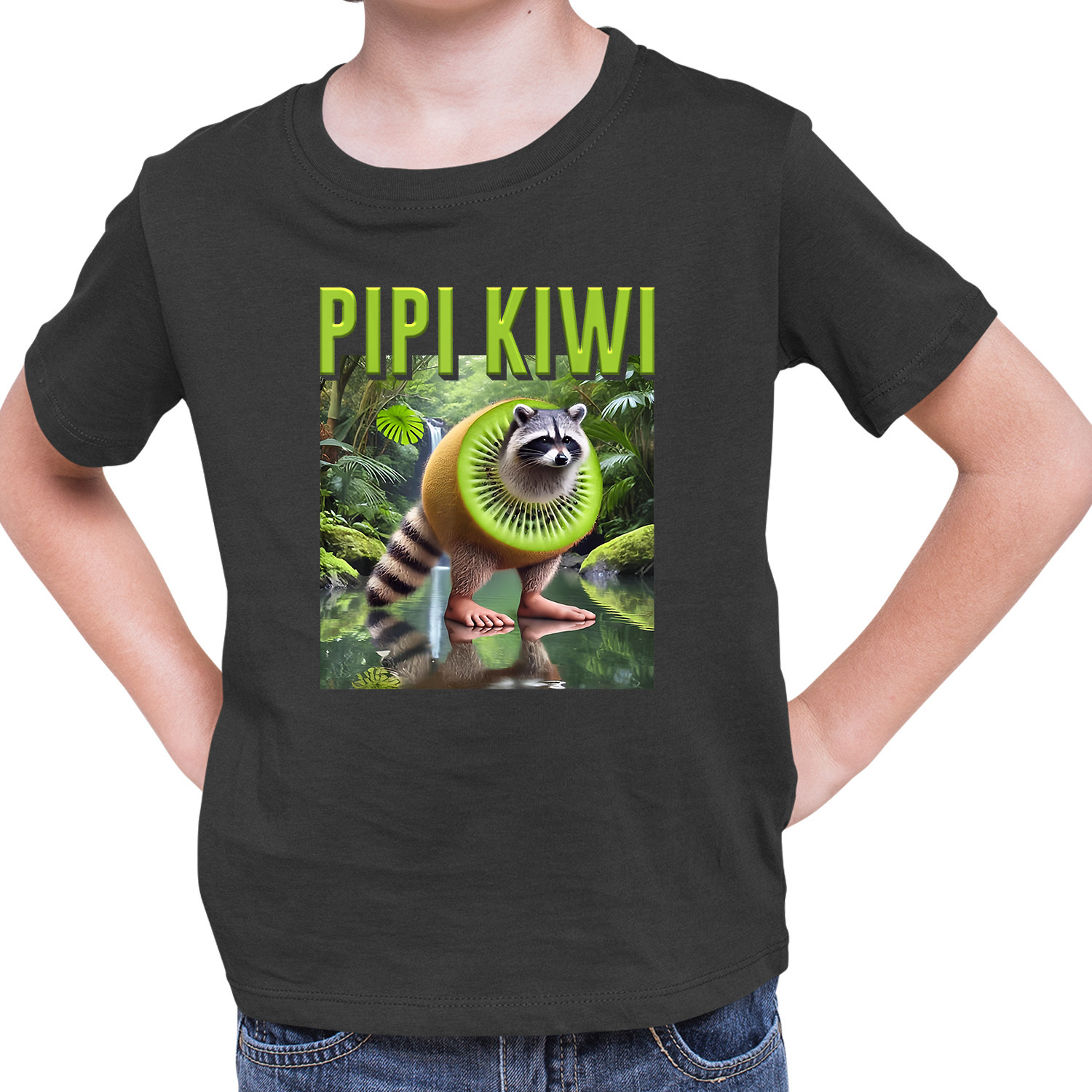 Tričko Italian Brainrot PIPI kiwi