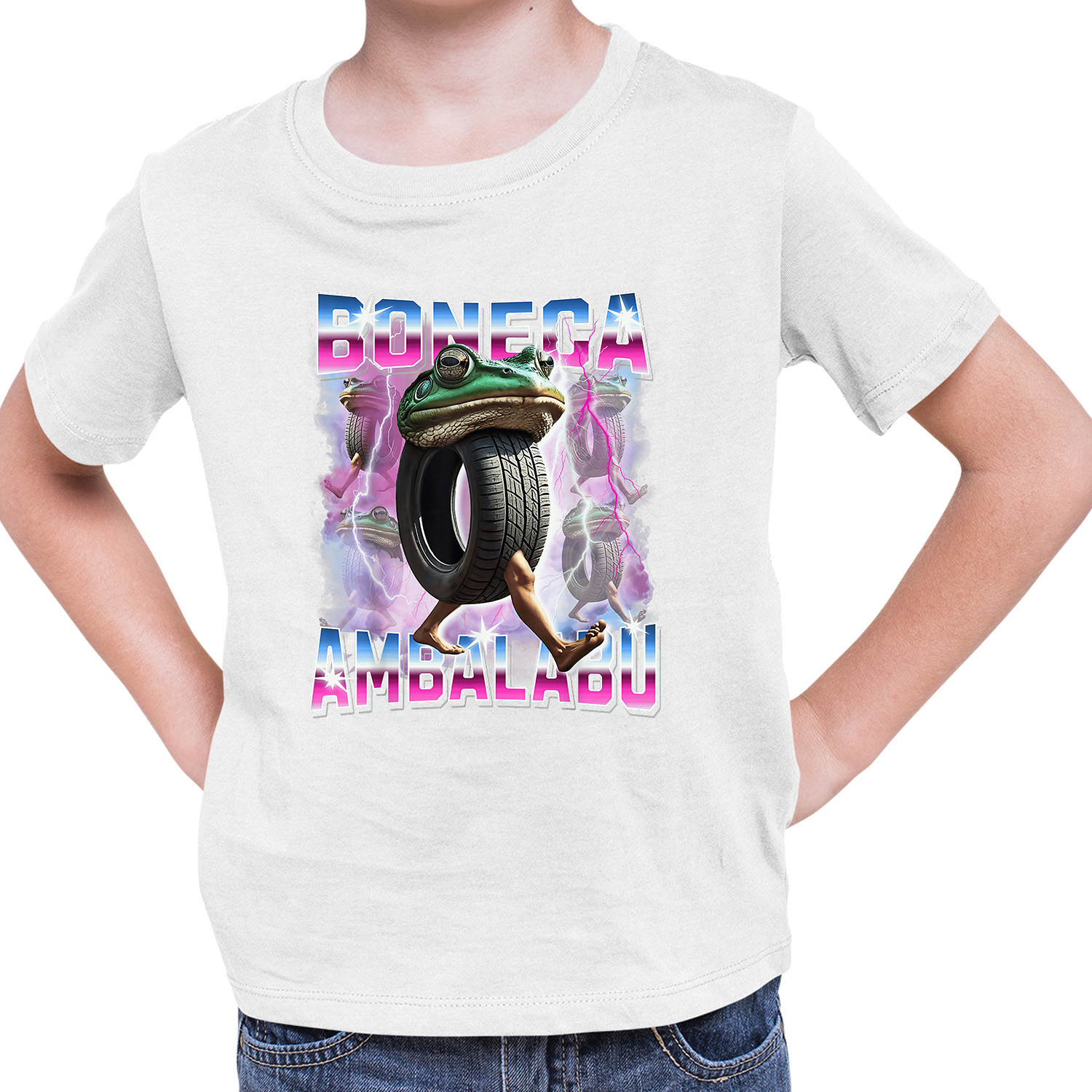 Tričko Italian brainbot Boneca ambalabu