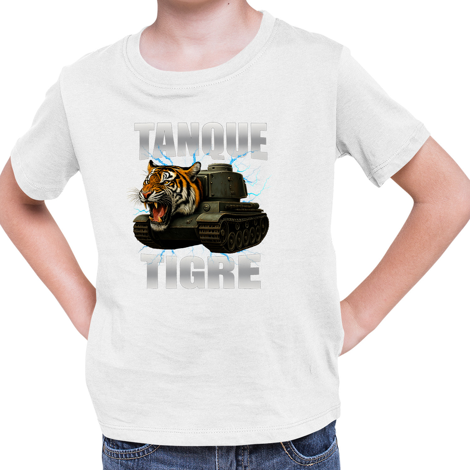 Tričko Italian brainbot Tanque Tigre
