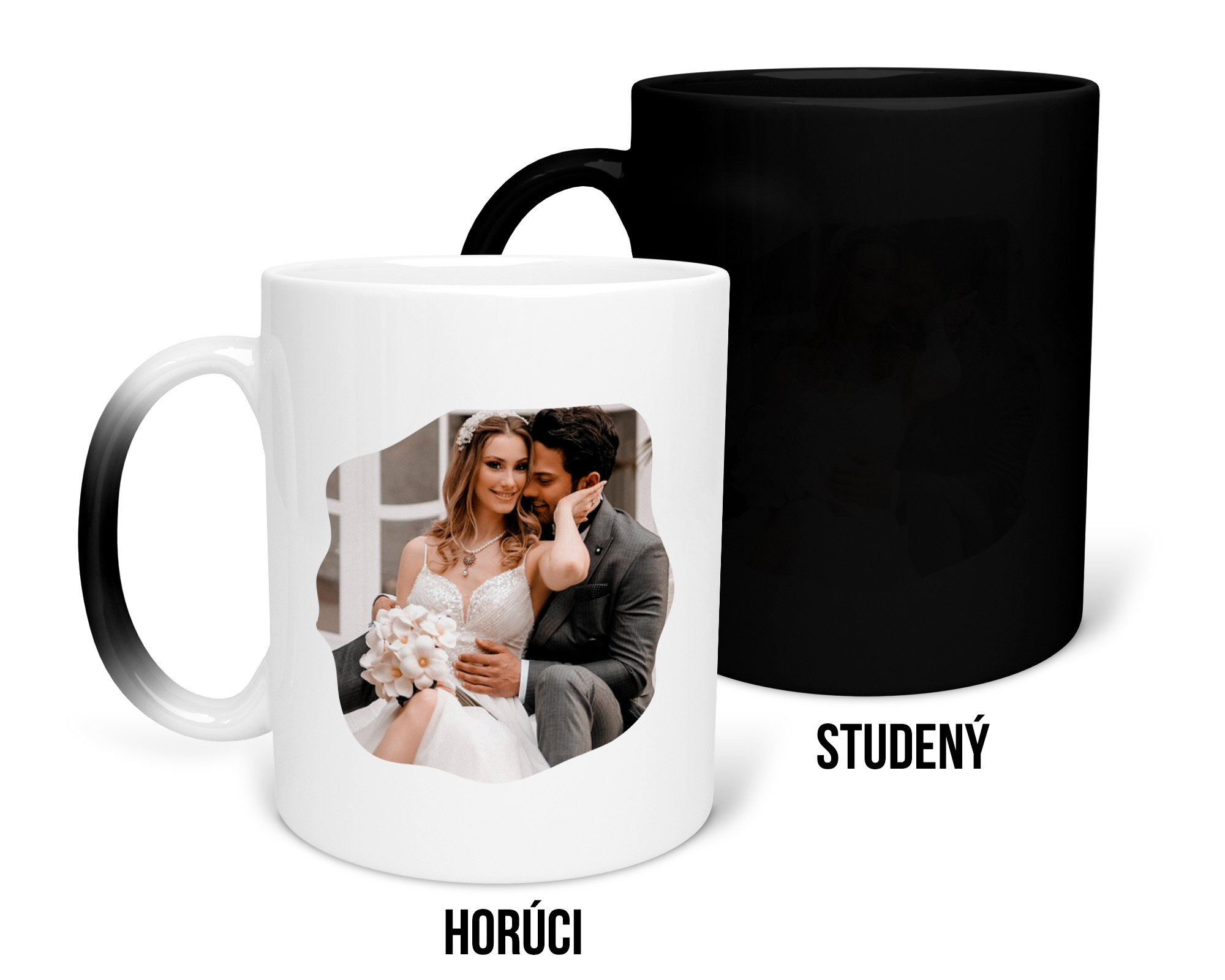 Hrnček s potlačou s foto a s menami na želanie