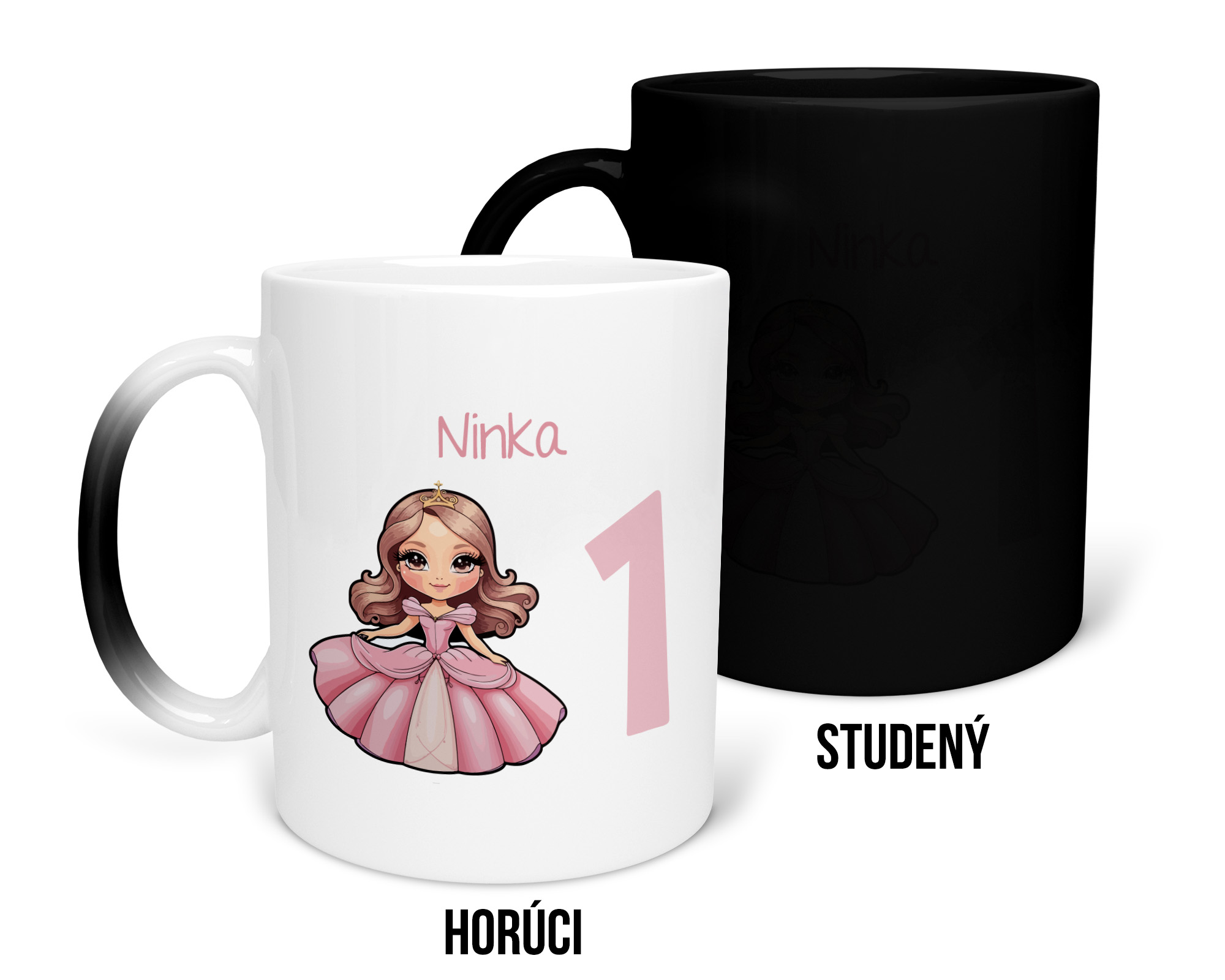 Hrnček s potlačou s menom a s vekom na želanie