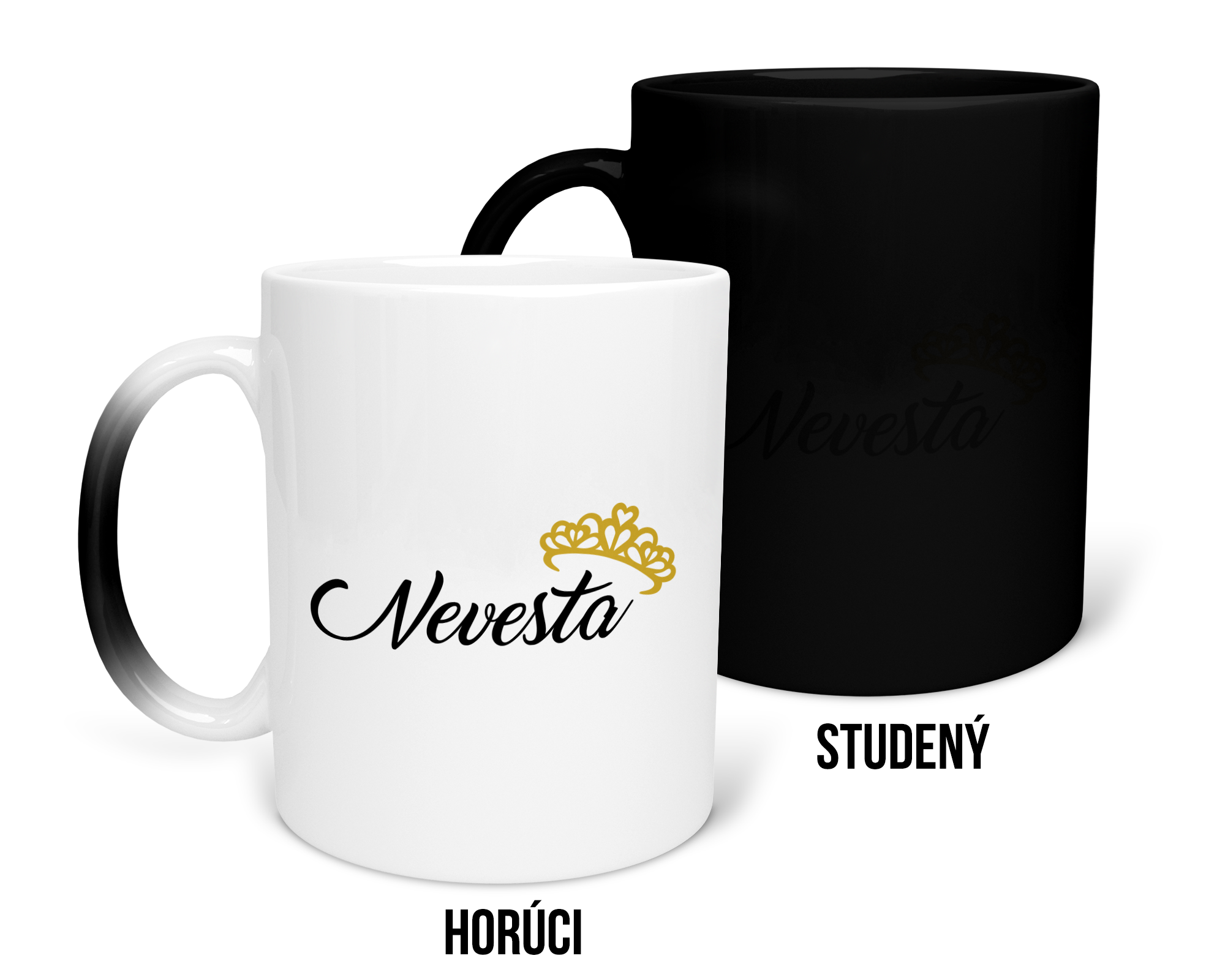 Hrnček s potlačou Nevesta (Hrnček s kvalitnou potlačou)