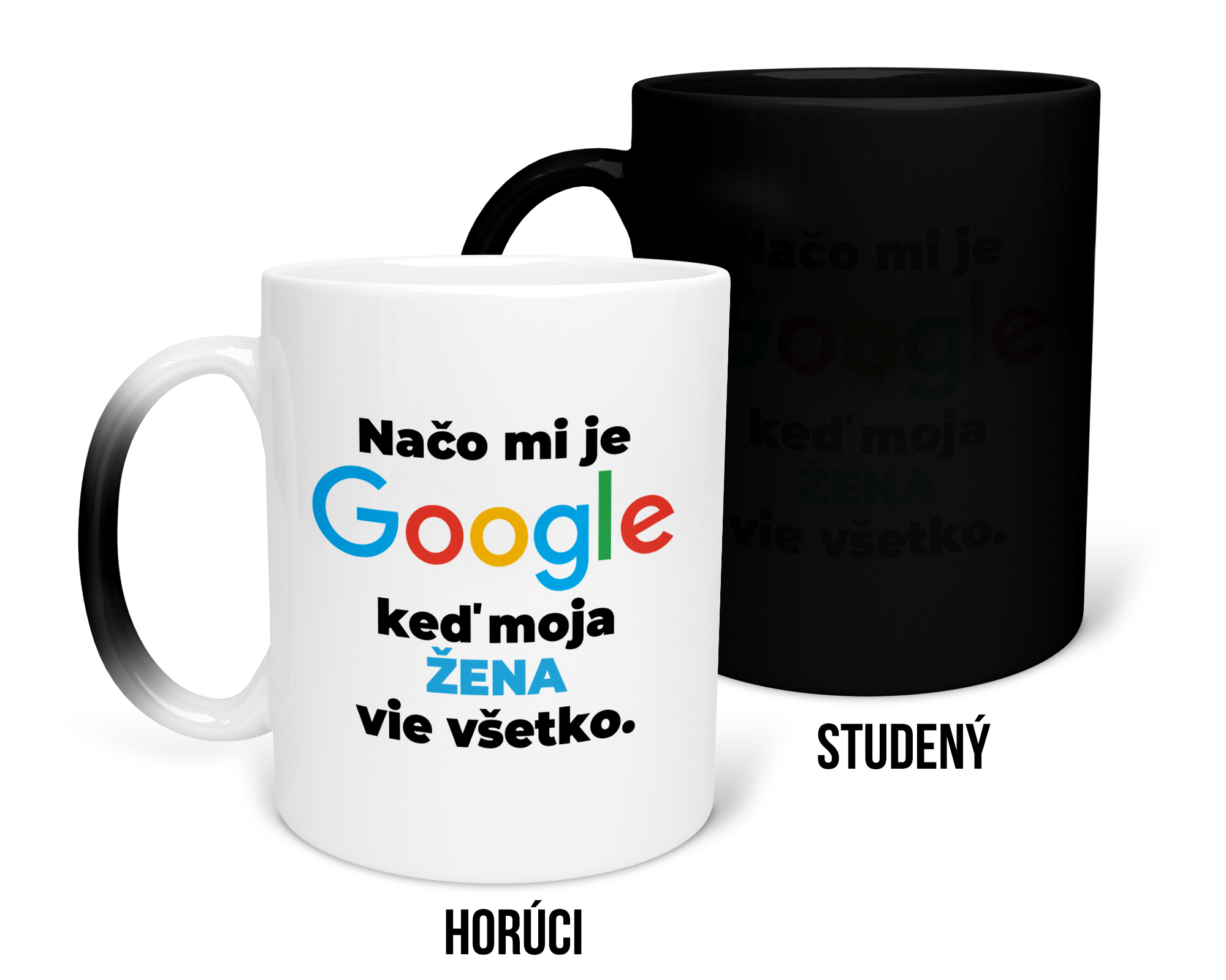 Hrnček s potlačou Google