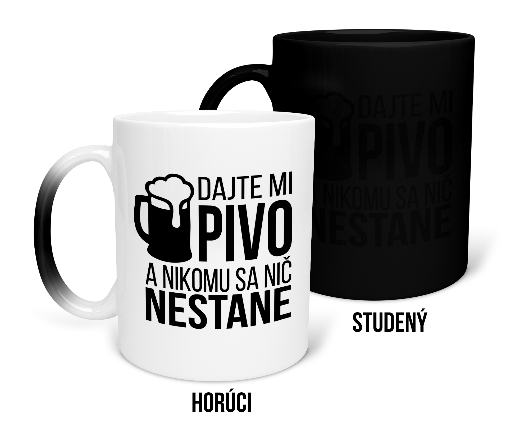 Hrnček s potlačou Dajte mi pivo