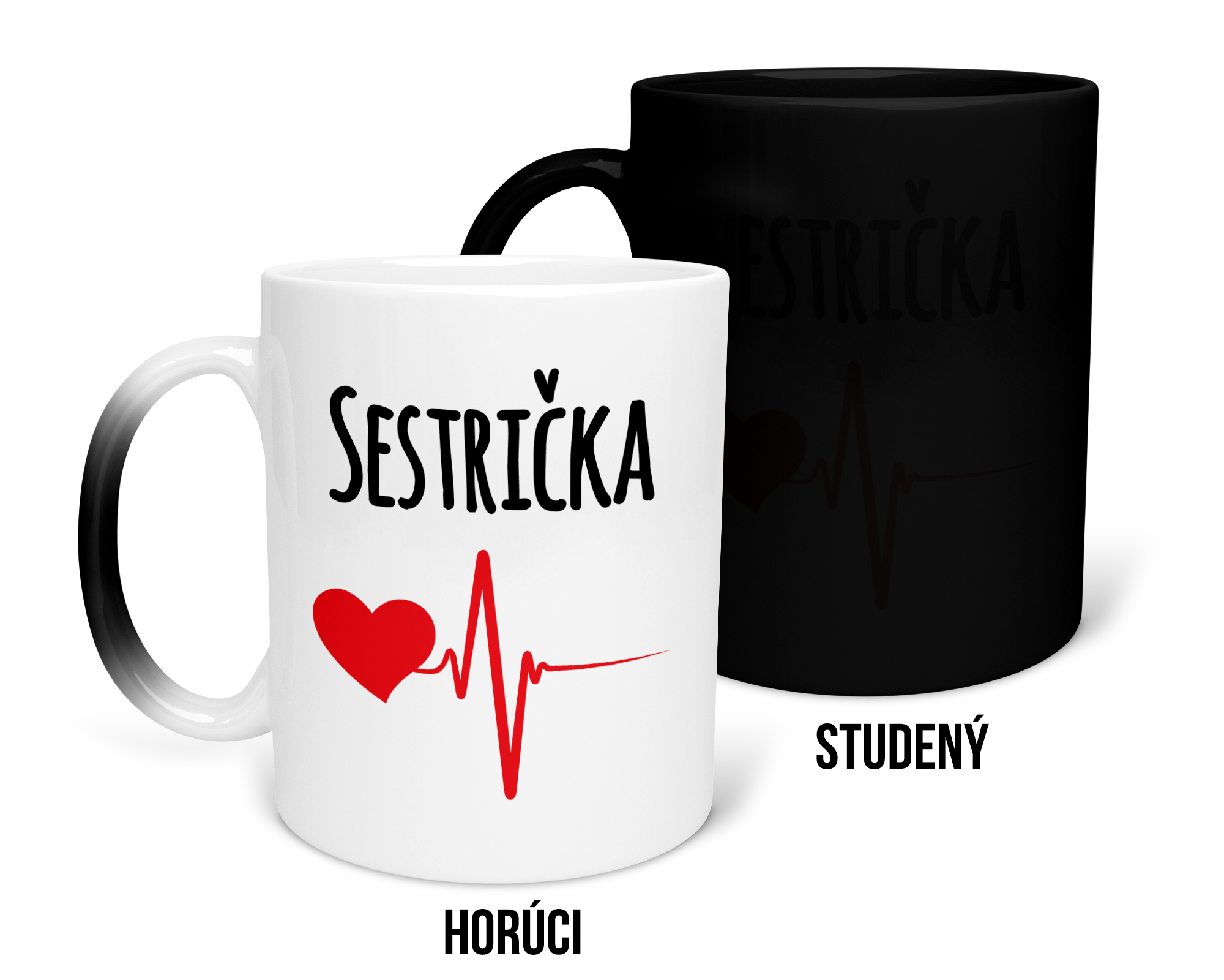 Hrnček s potlačou Sestrička