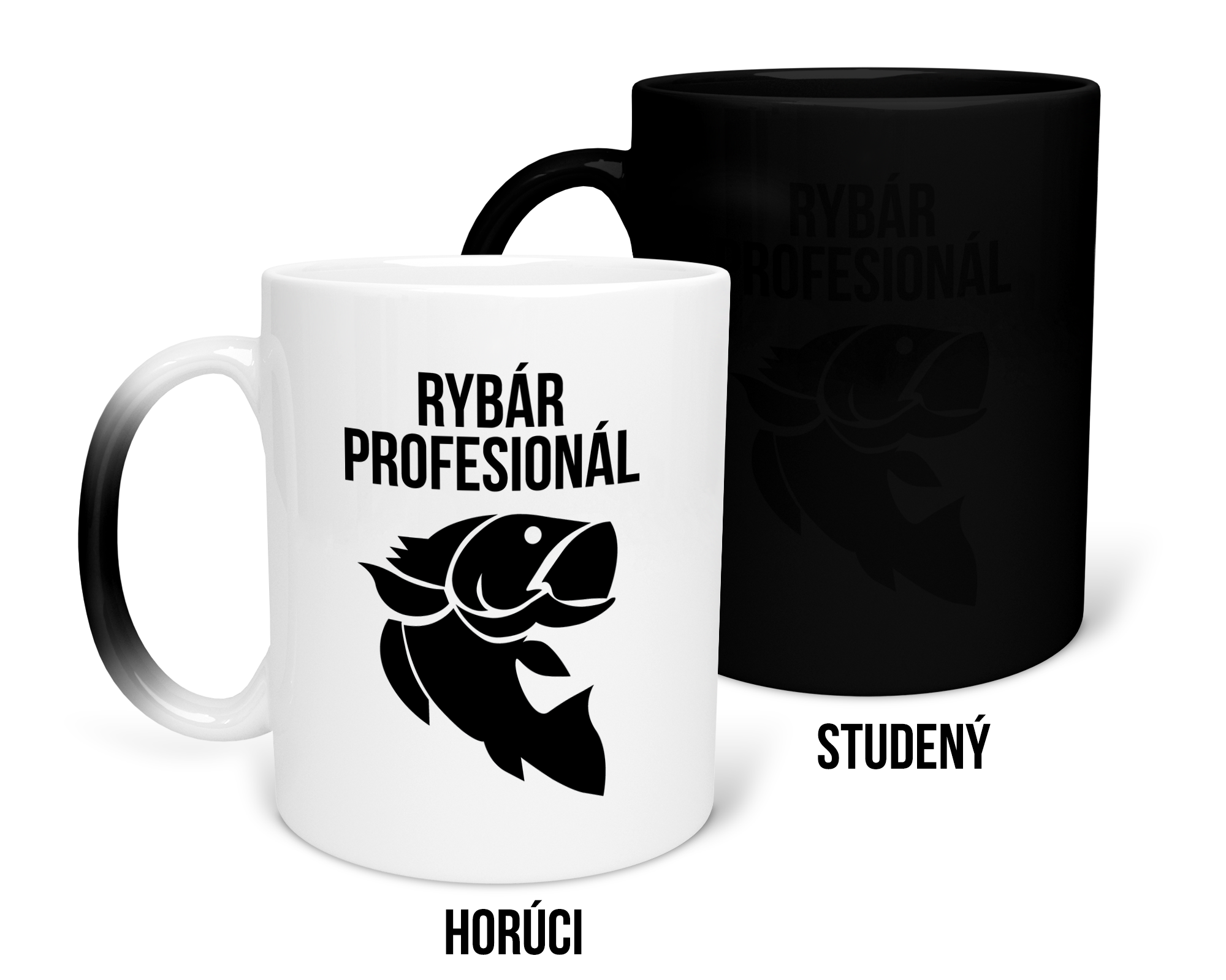 Hrnček s potlačou Rybár Profesionál