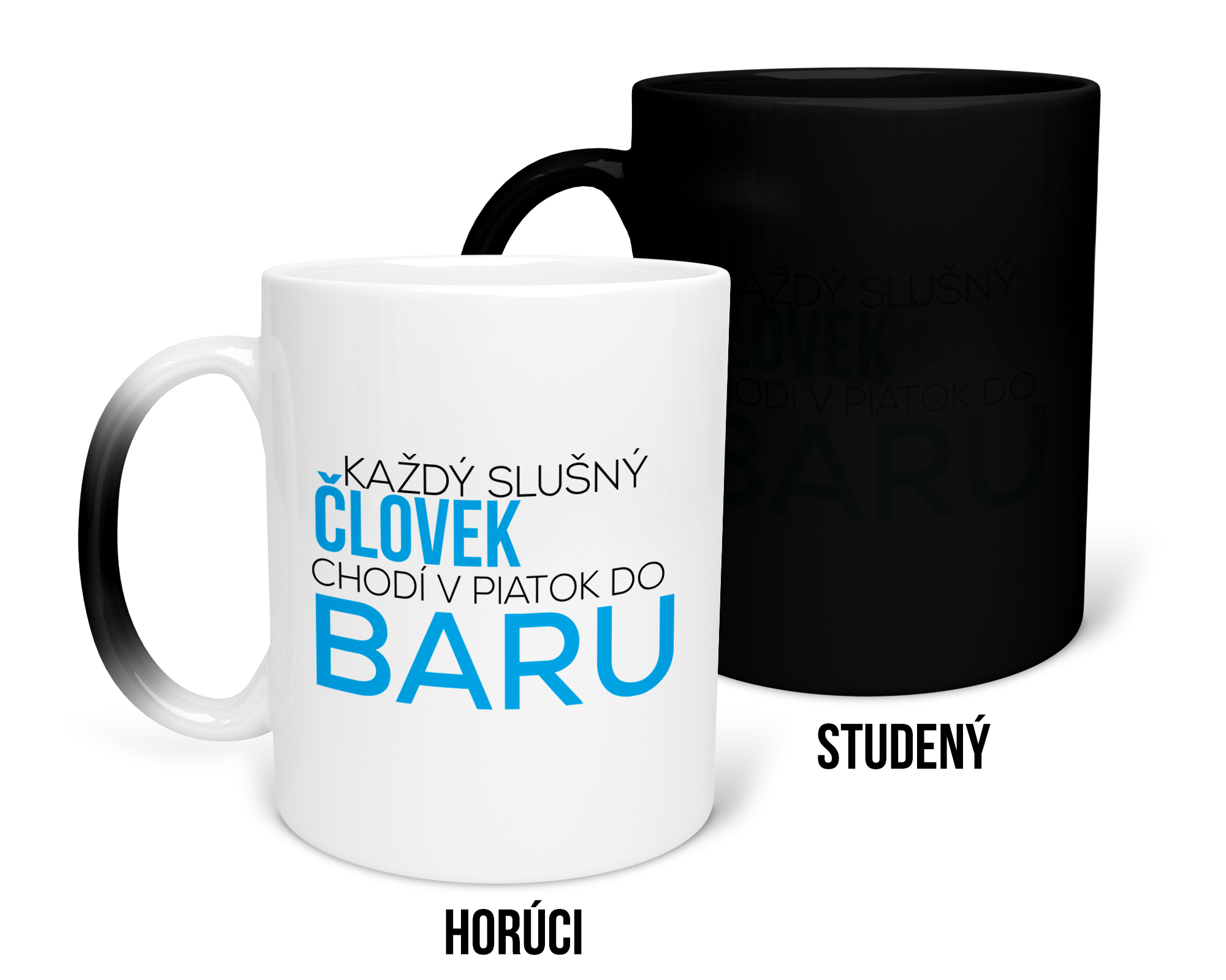 Hrnček s potlačou V piatok do baru